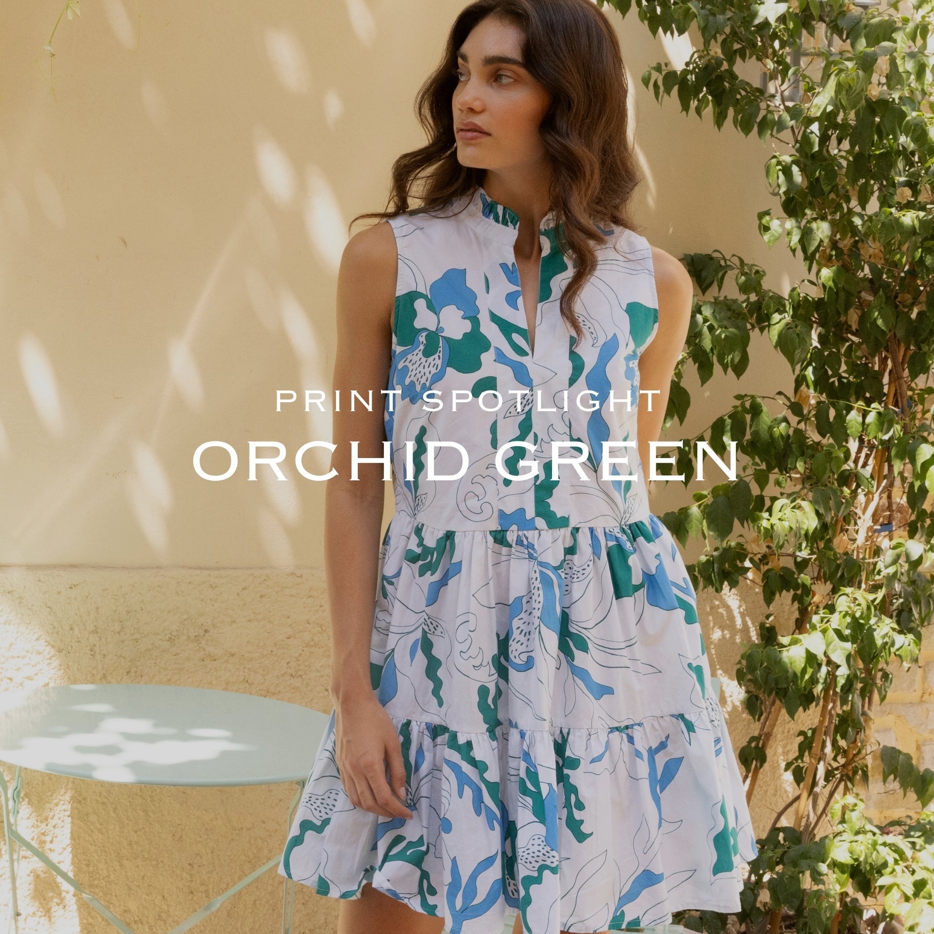 olivia munn green dress Oliphant Belted Shirt Dress In Orchid Green
