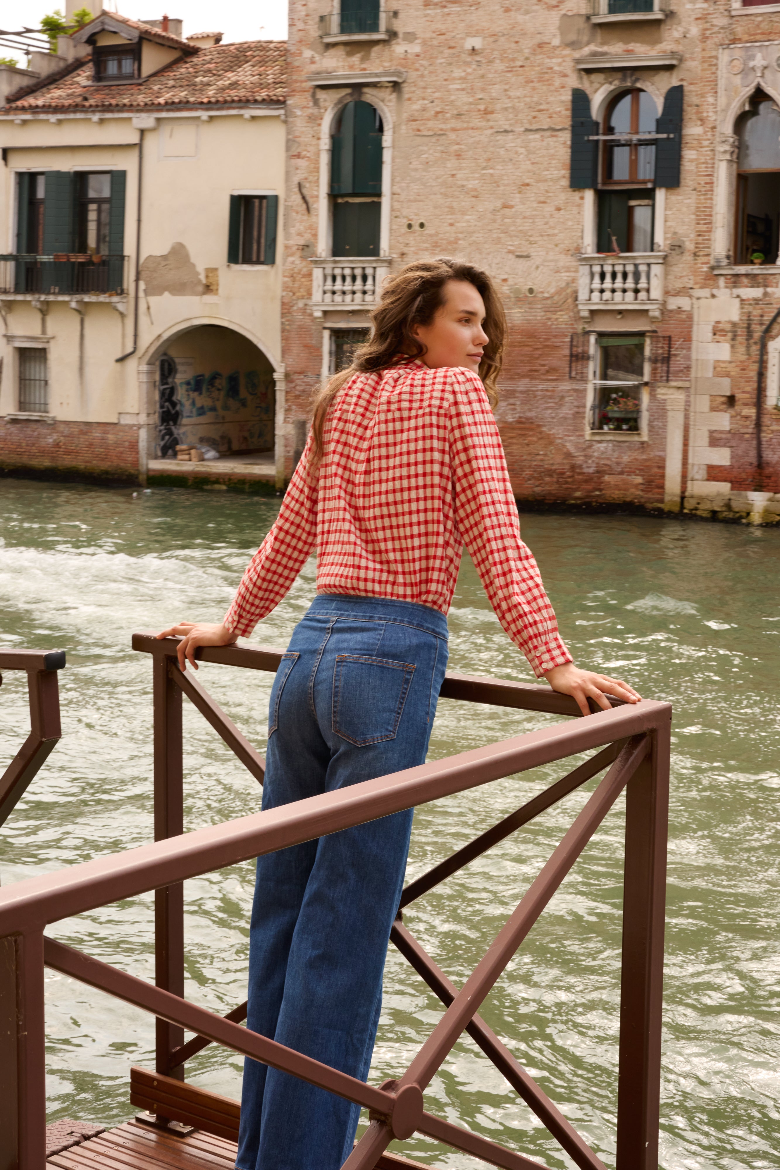 Sigrid Blouse- Antwerp Red
