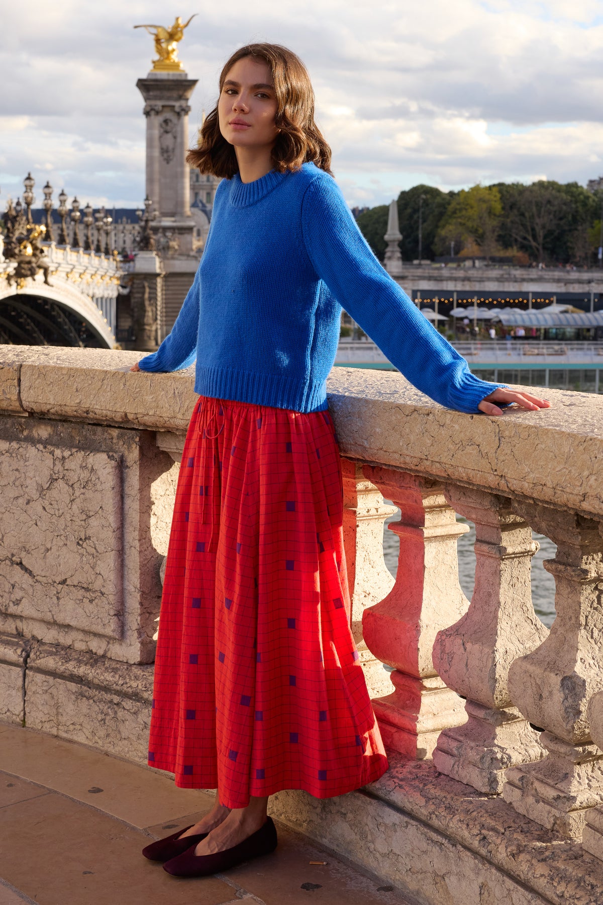 Rina Skirt- Samur Red