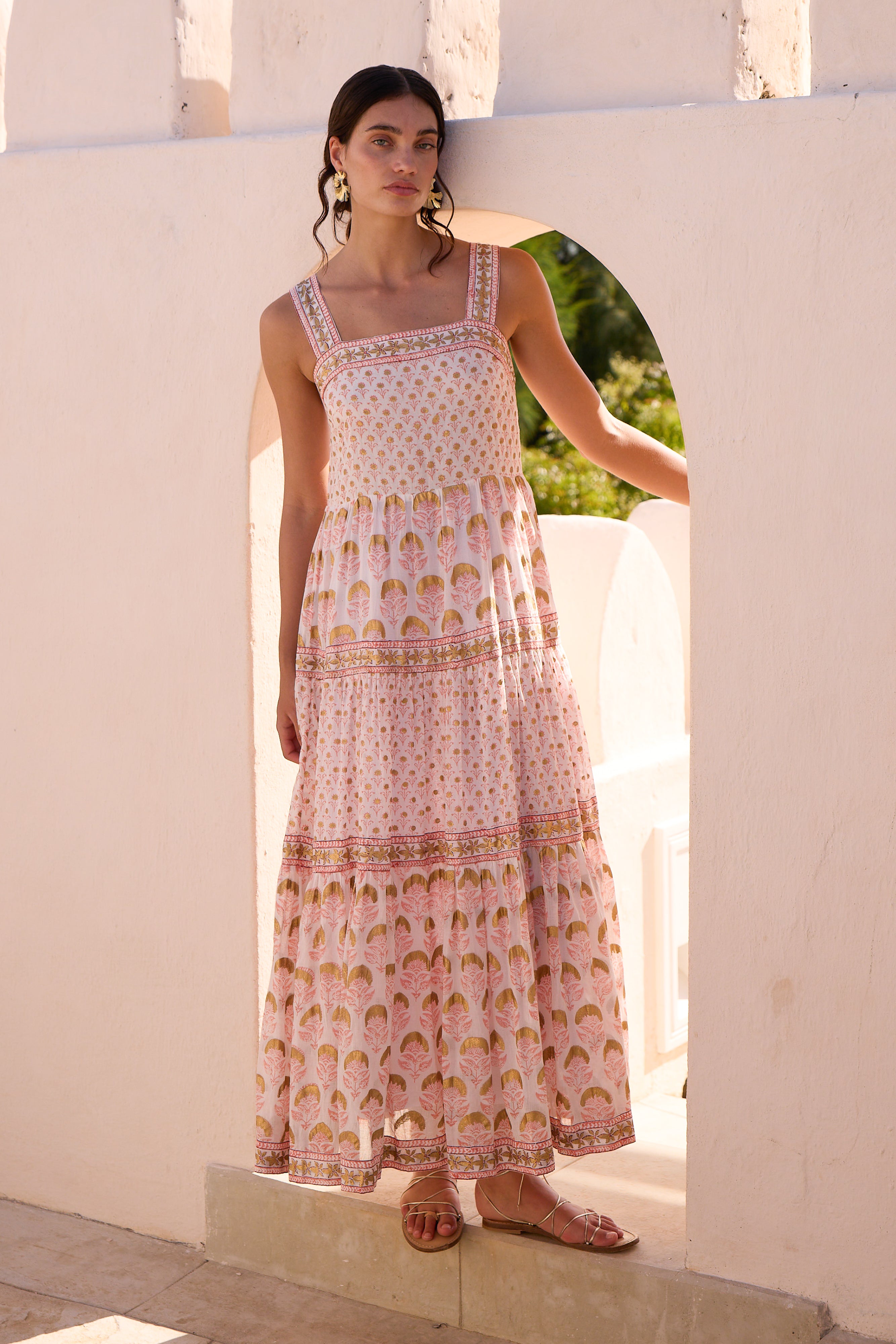 Strappy Maxi- Arbor Coral