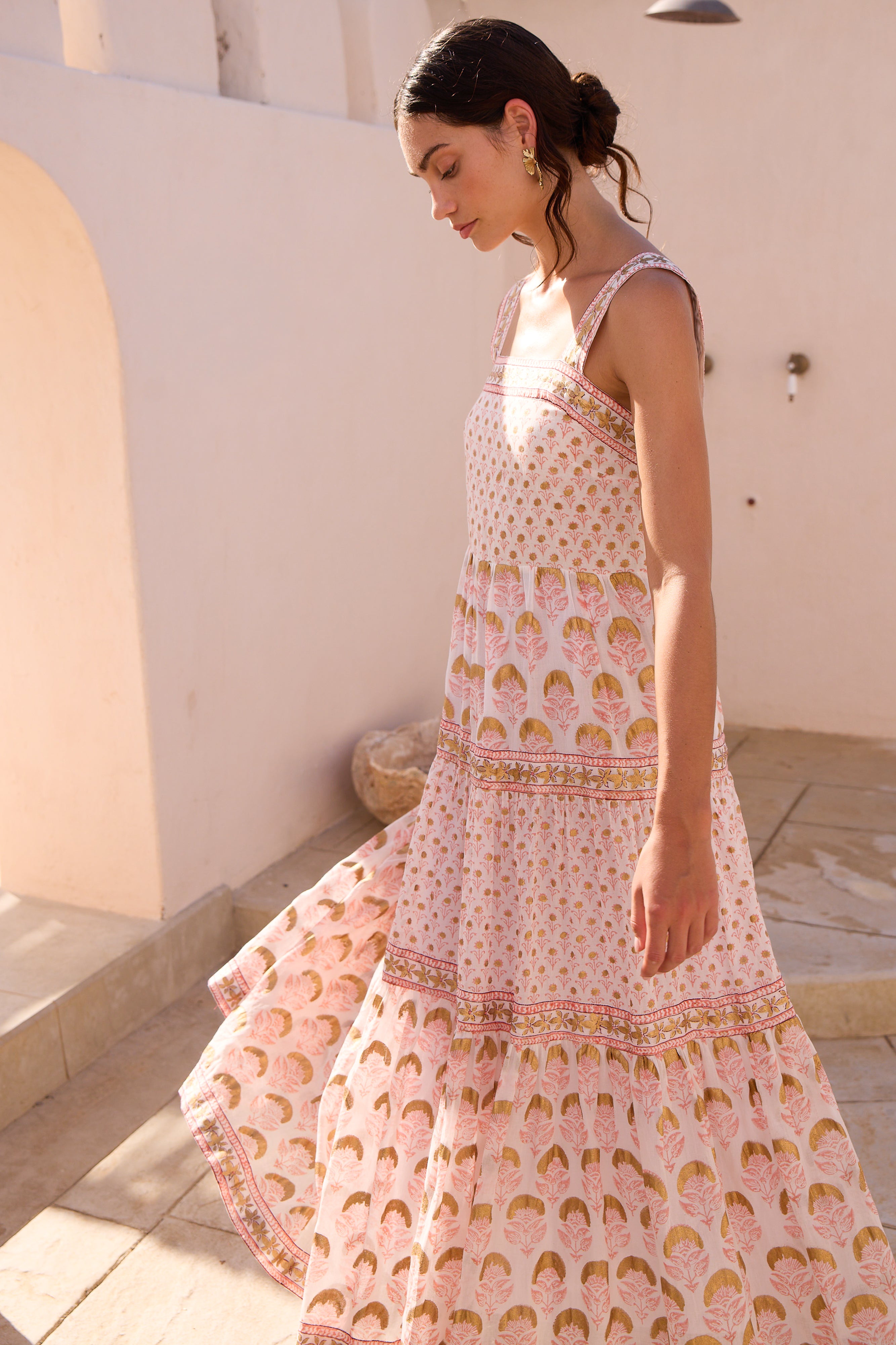 Strappy Maxi- Arbor Coral