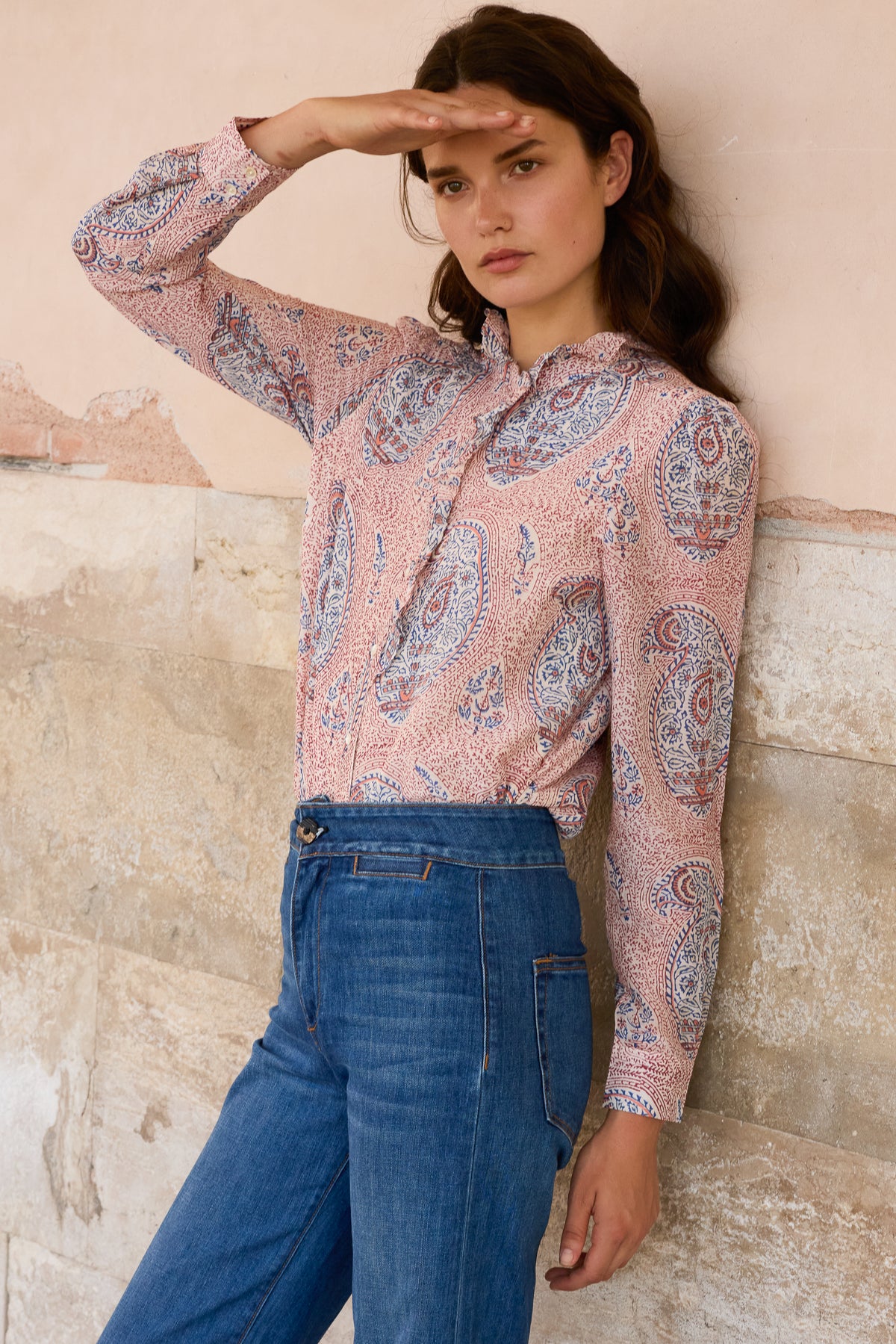 Romy Blouse- Samode Wine