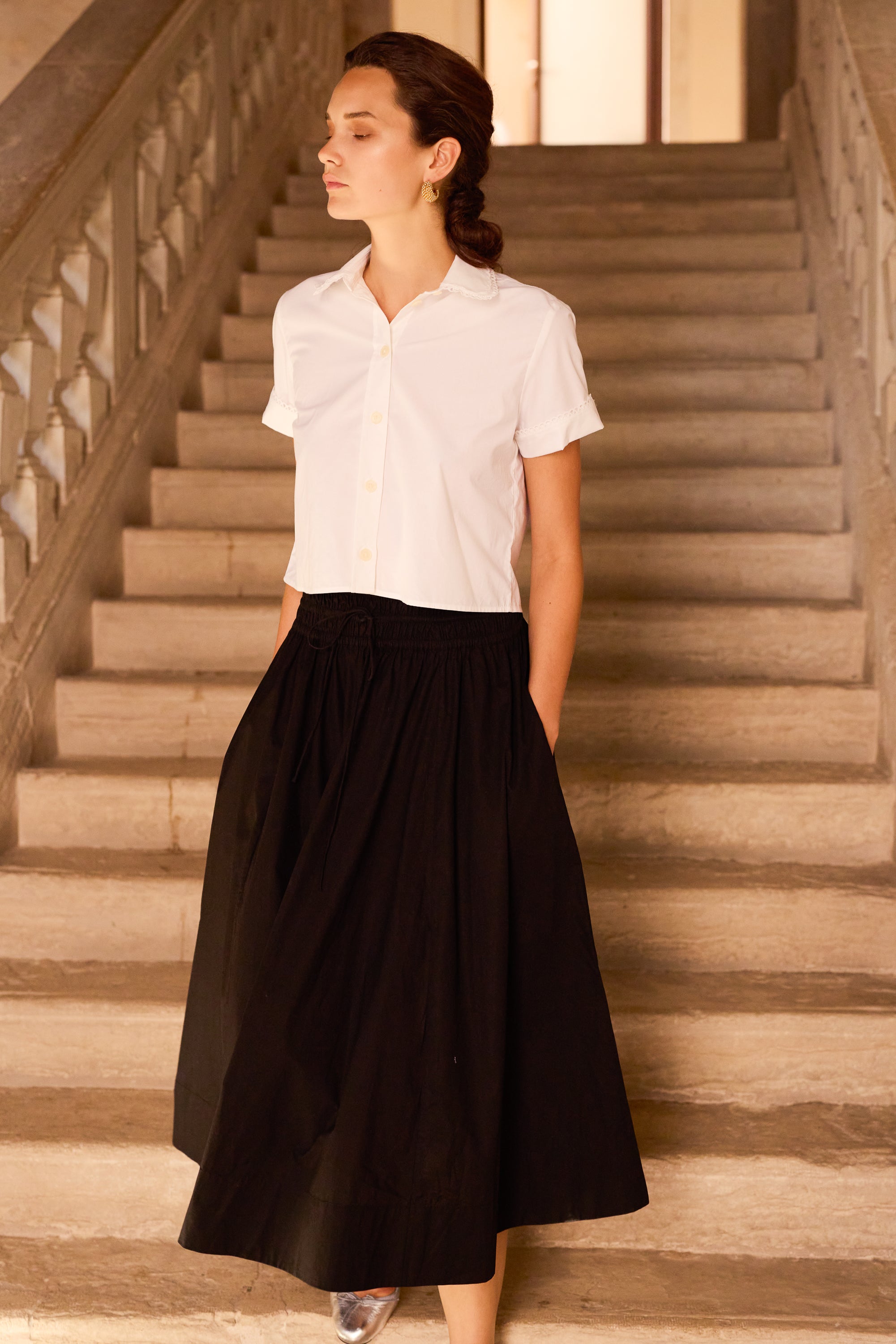 Rina Skirt- Hepburn Black