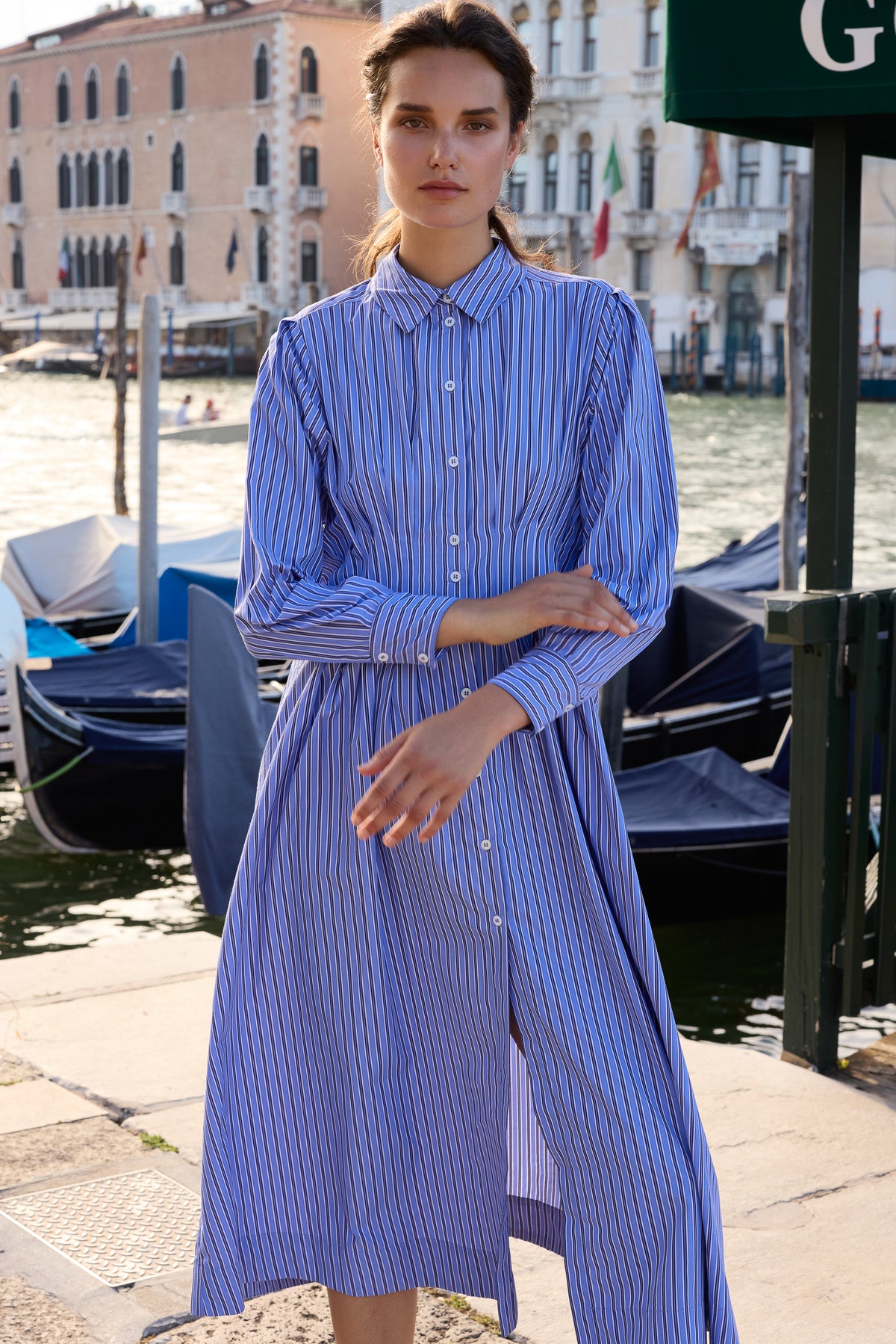 Elizabeth Maxi- Merrill Blue