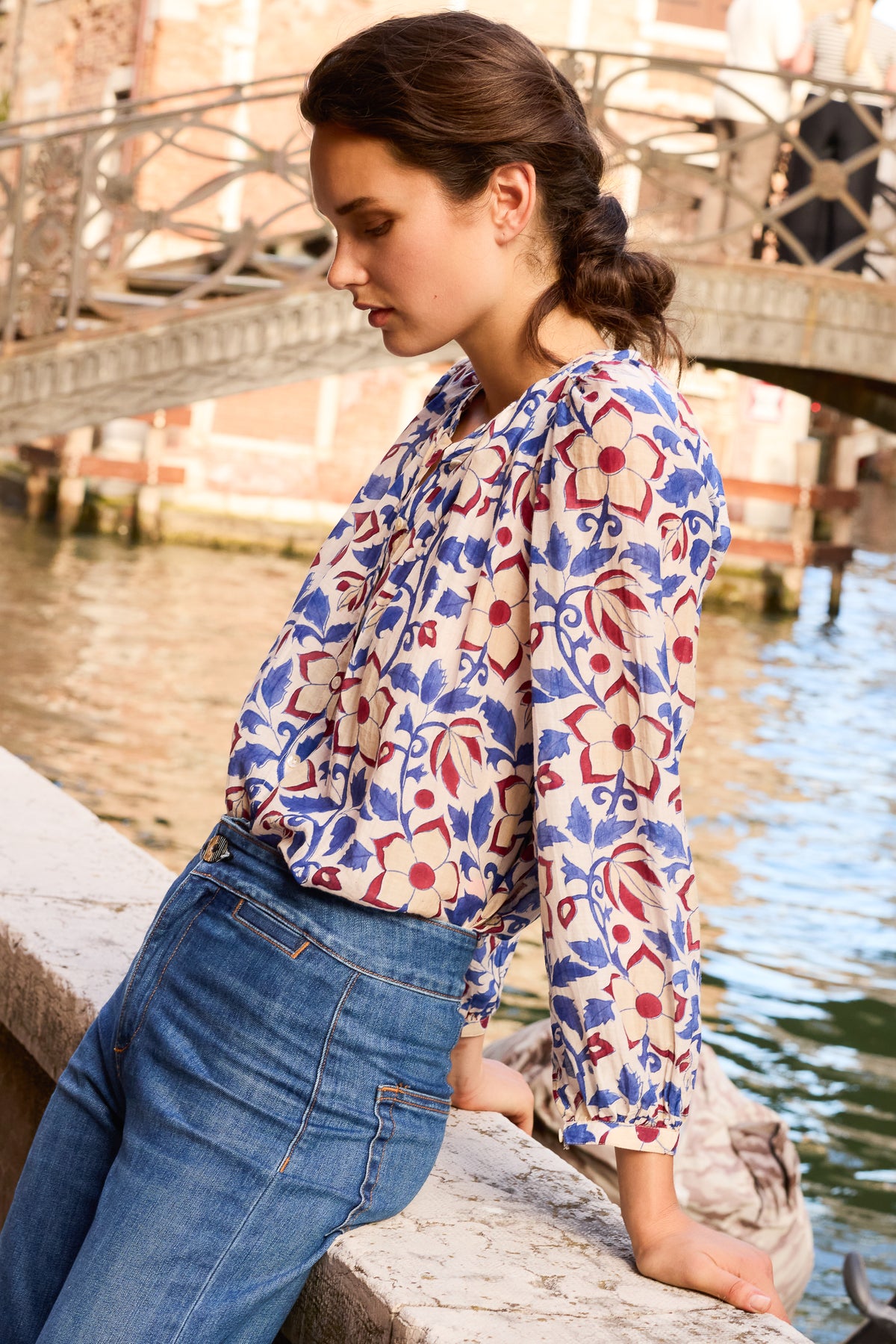 Marni Blouse- Kildare Blue