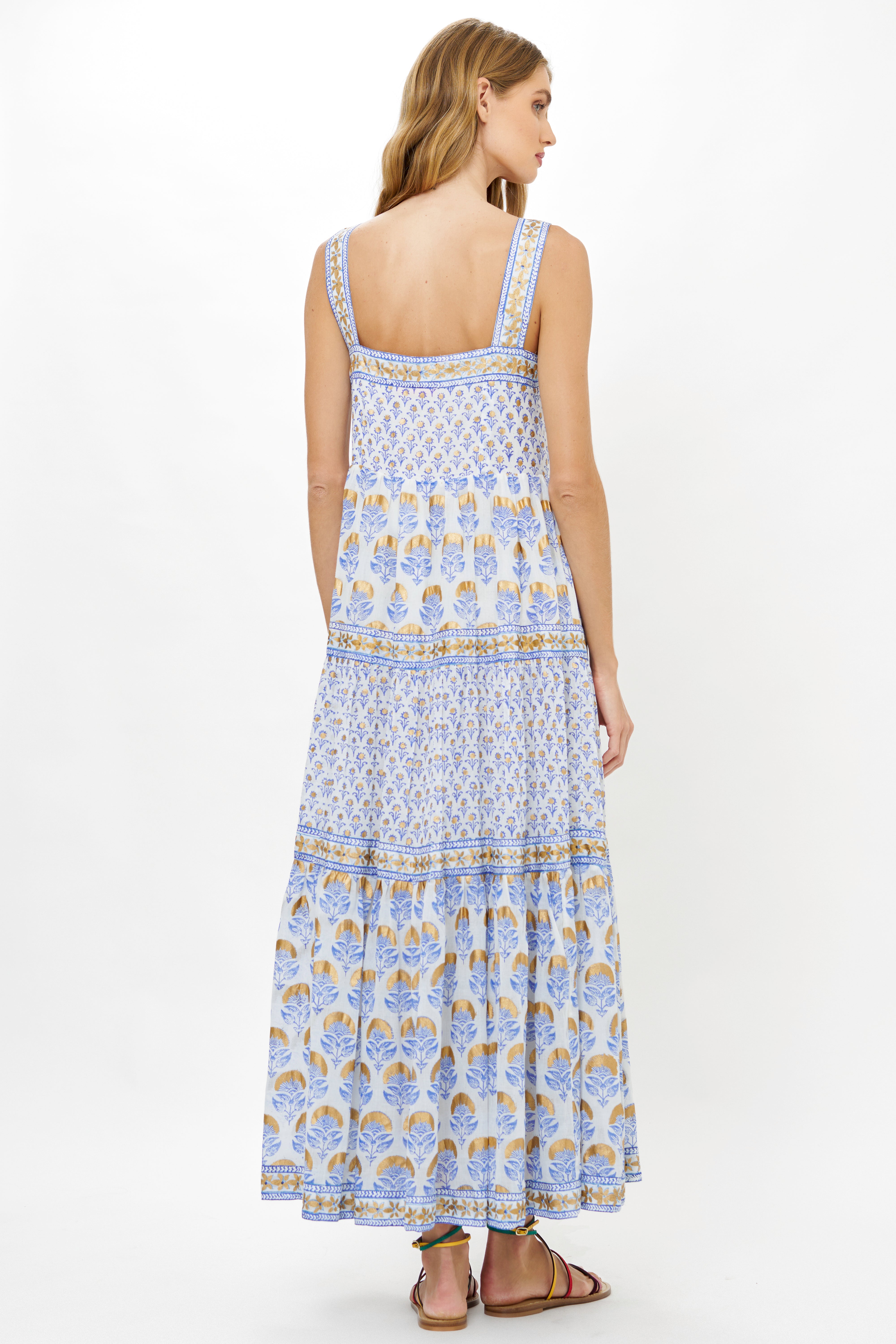 Strappy Maxi- Arbor Blue