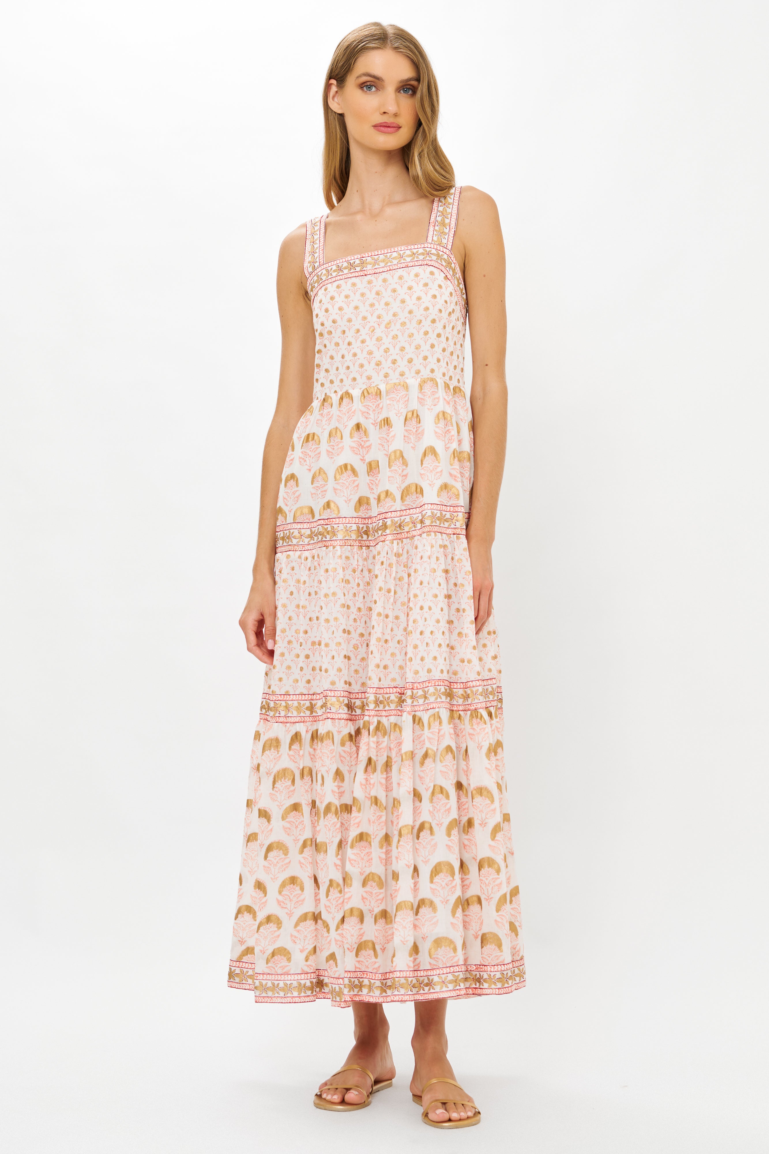 Strappy Maxi- Arbor Coral