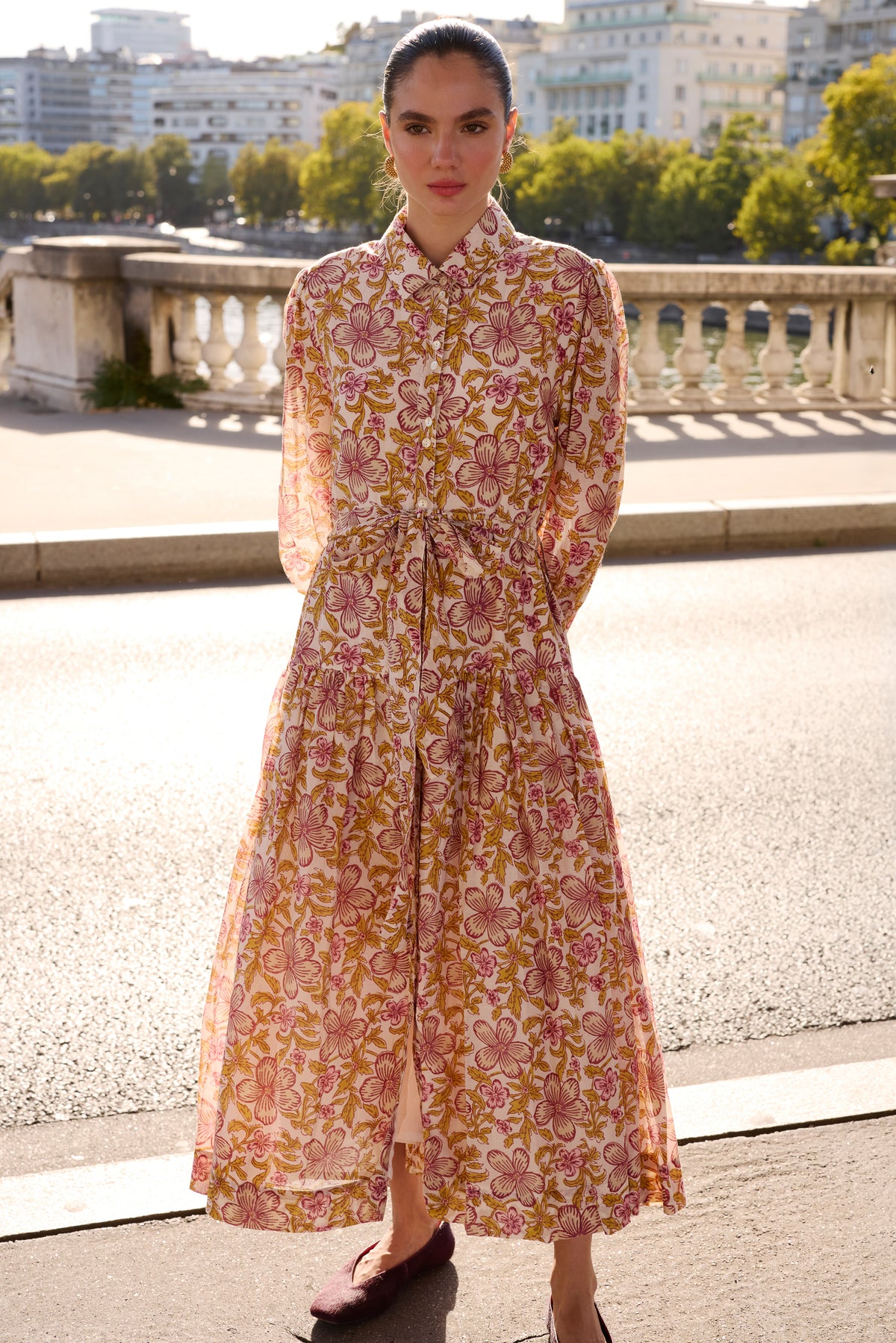 Nora Dress- Linz Plum