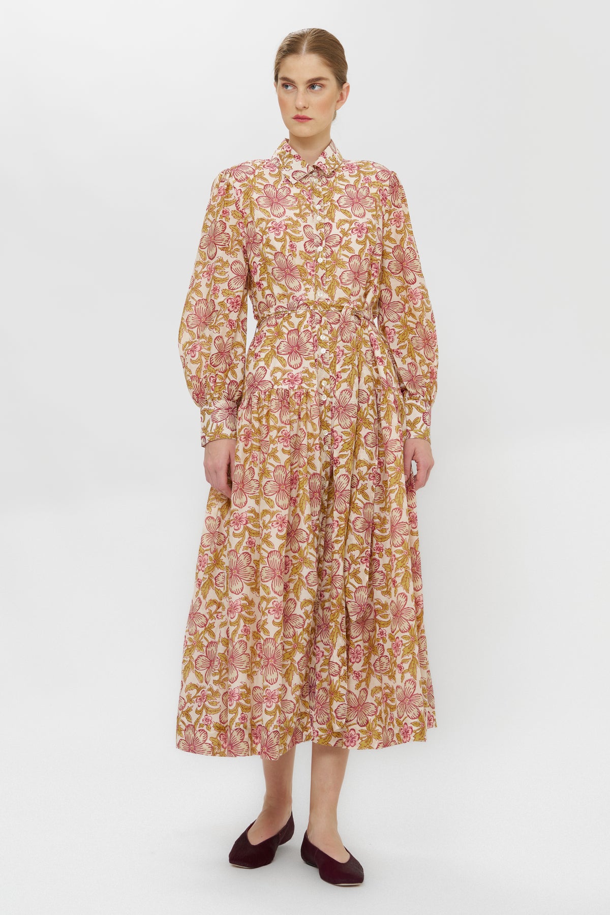 Nora Dress- Linz Plum