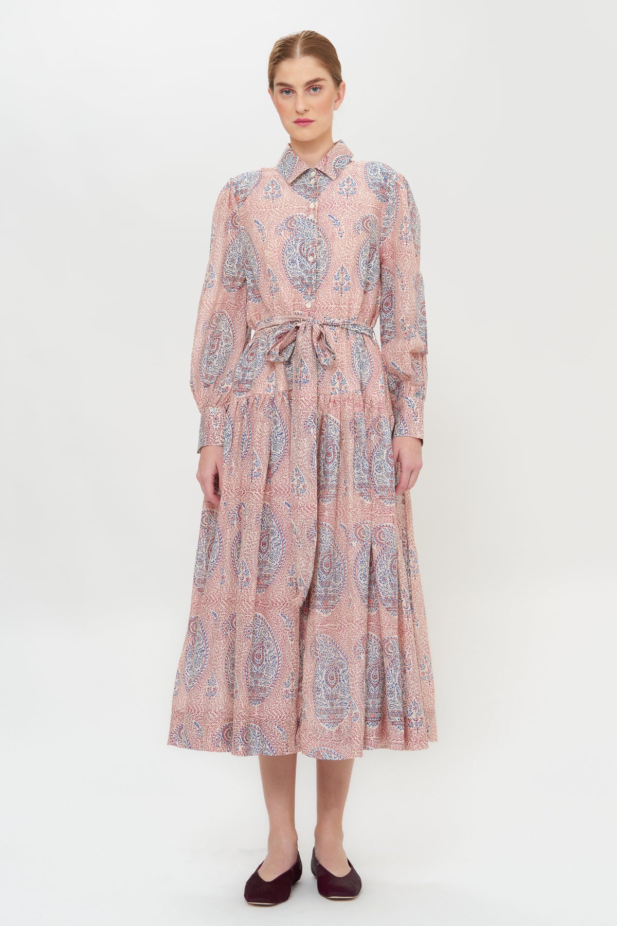 Nora Dress- Samode Wine