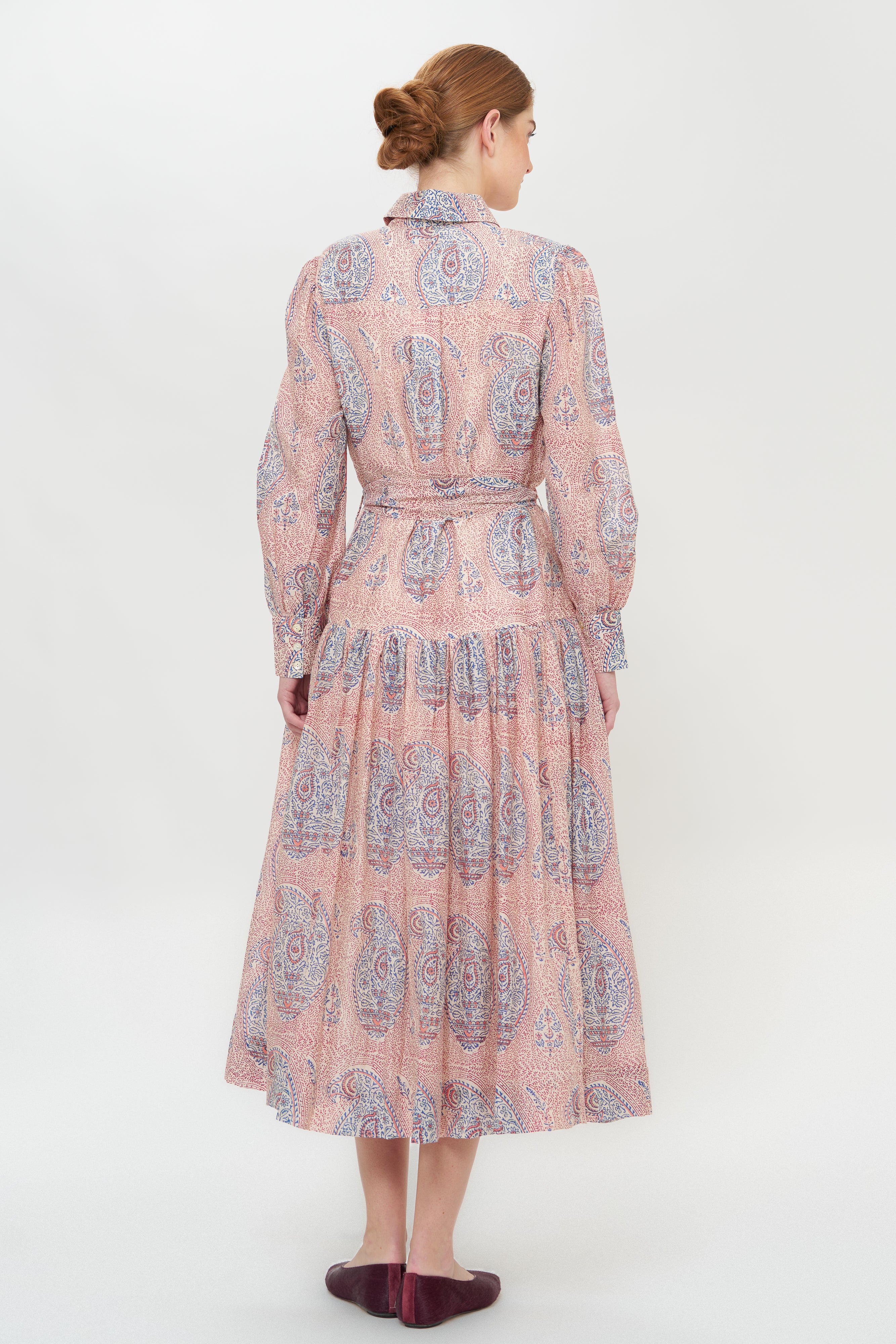 Nora Dress- Samode Wine