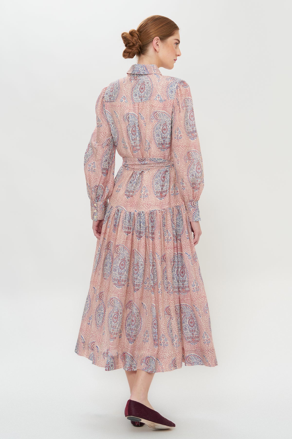 Nora Dress- Samode Wine
