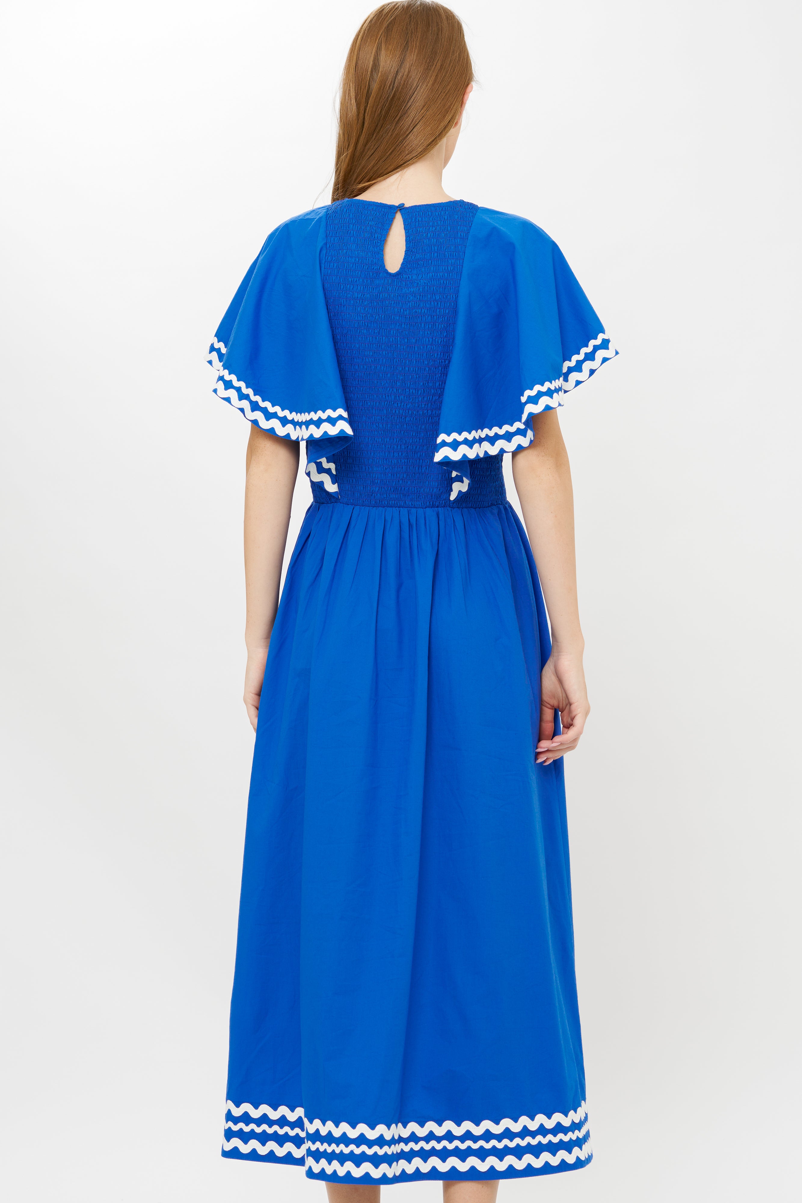 Ava Dress- Paros Cobalt