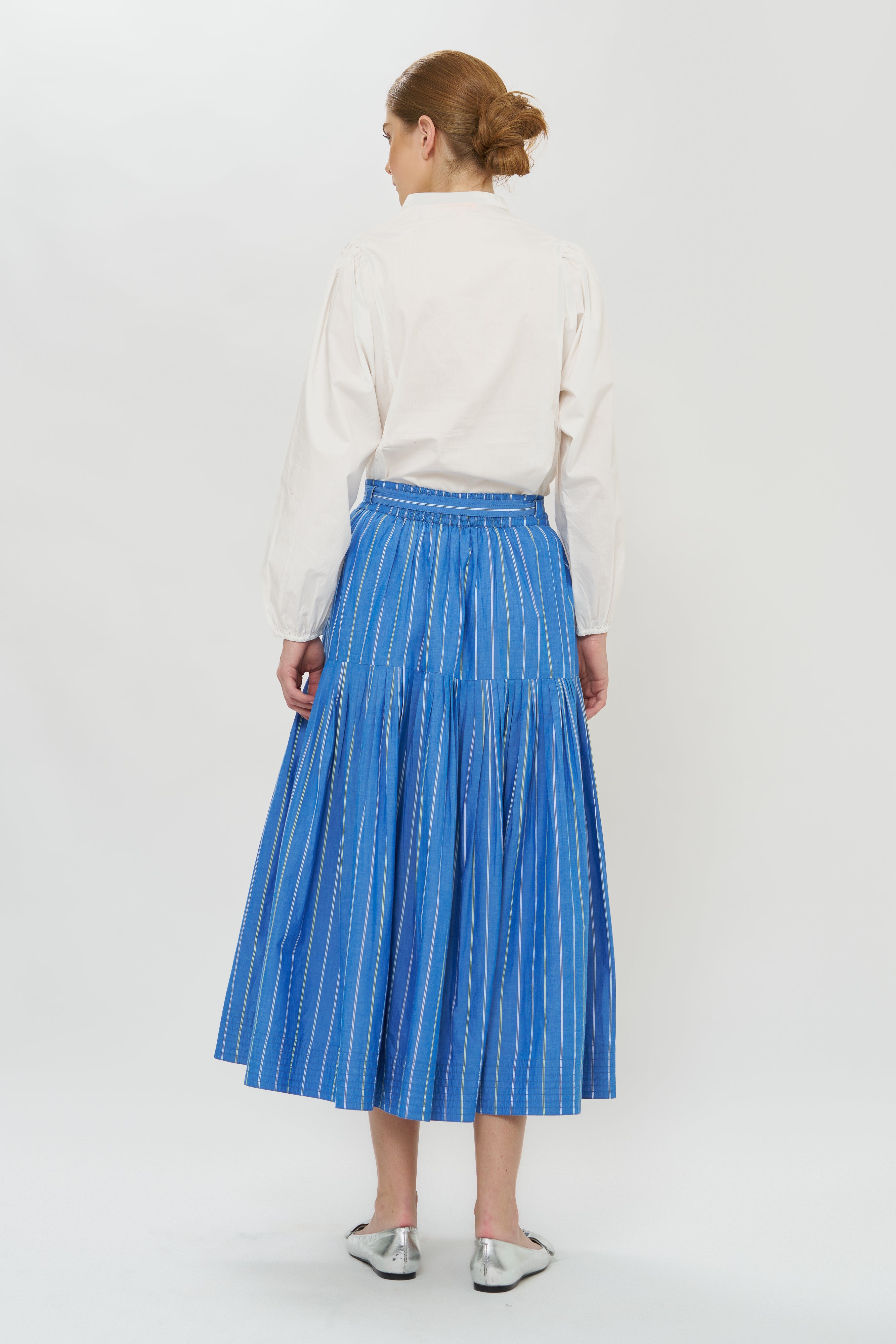Ginny Skirt- Thalia Blue