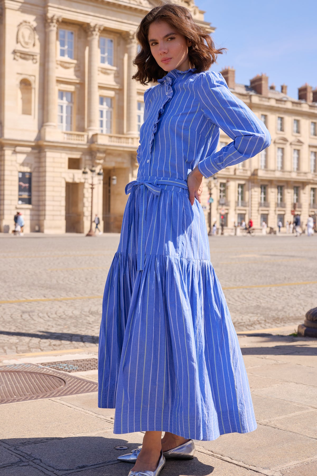 Ginny Skirt- Thalia Blue