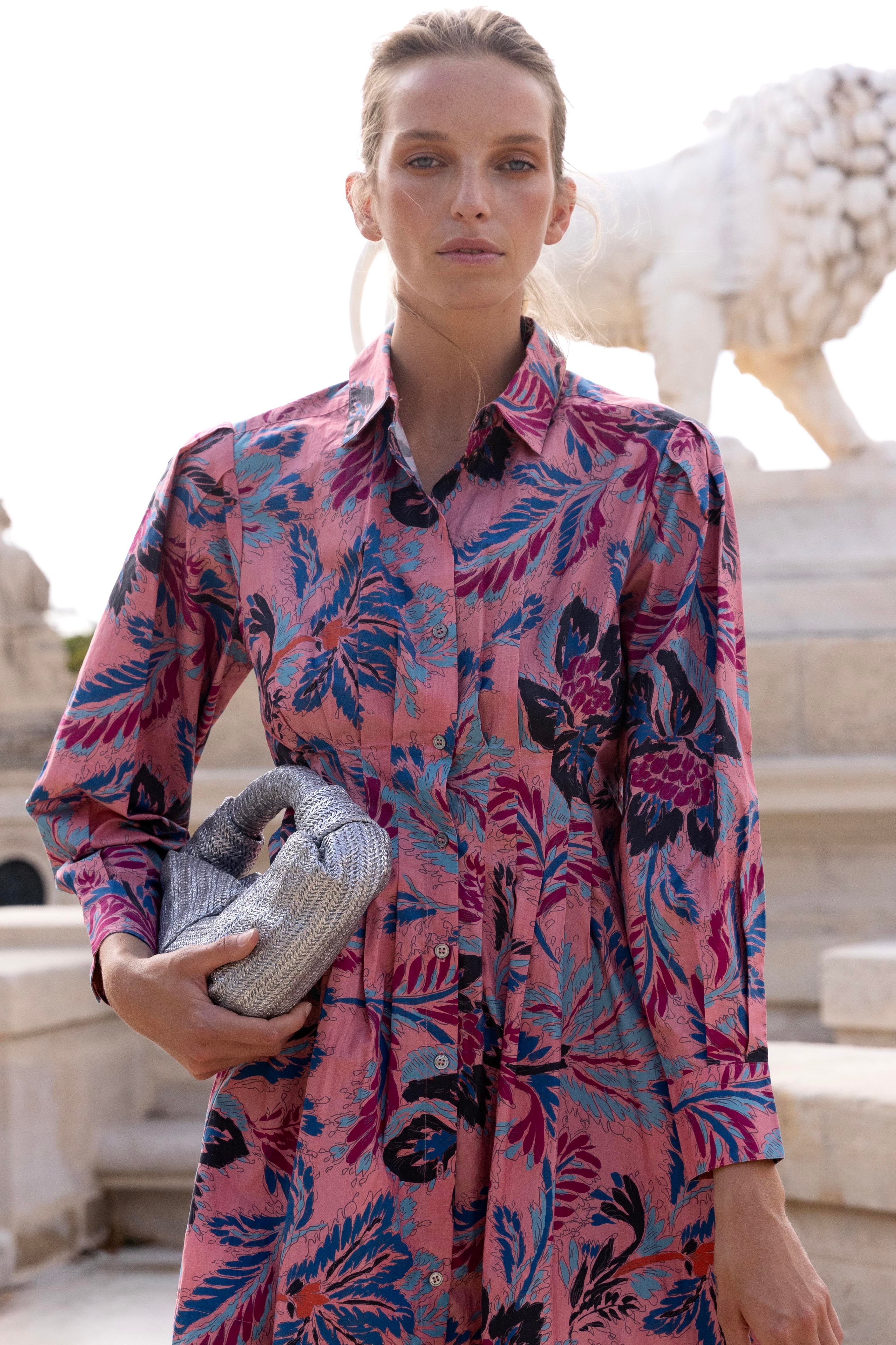 Elizabeth Dress- Chennai Rose