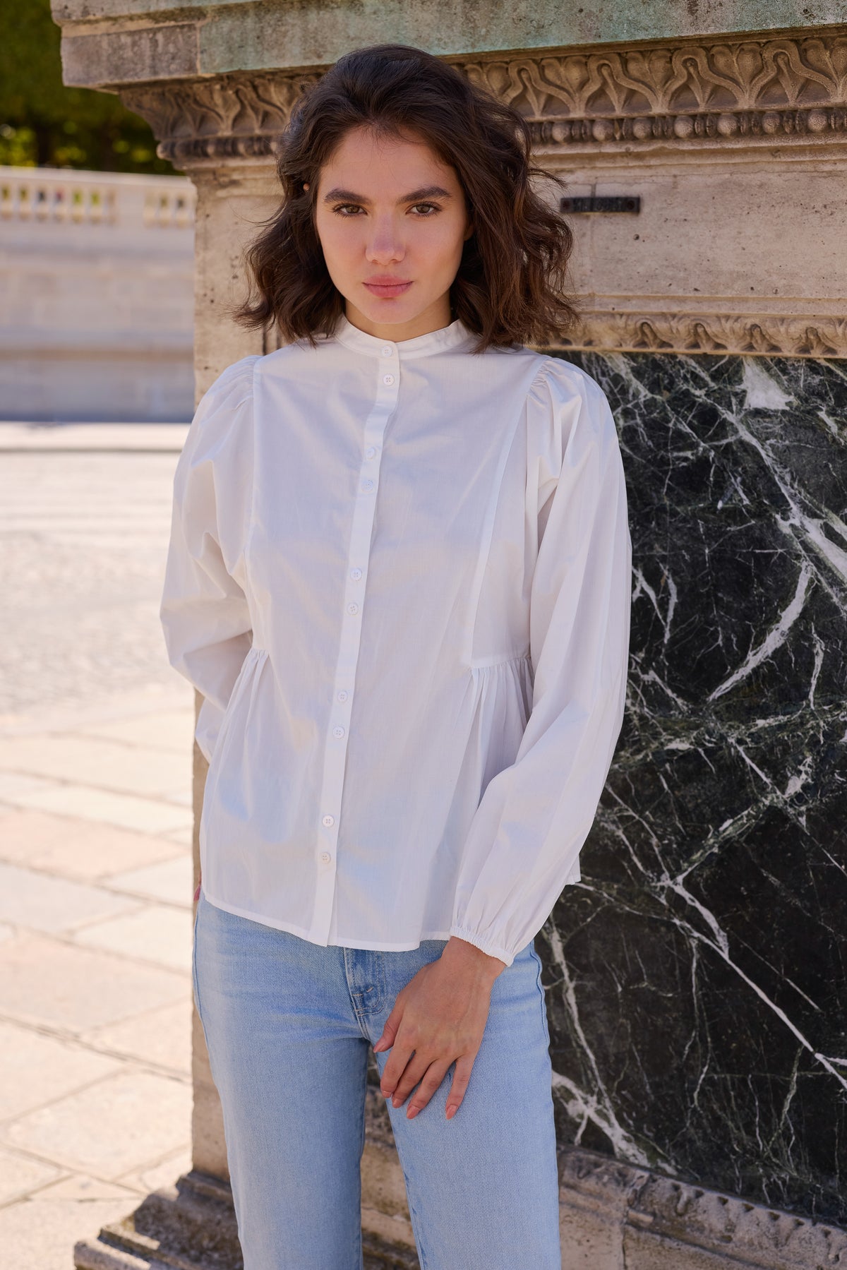 Avery Top- Hepburn Cloud