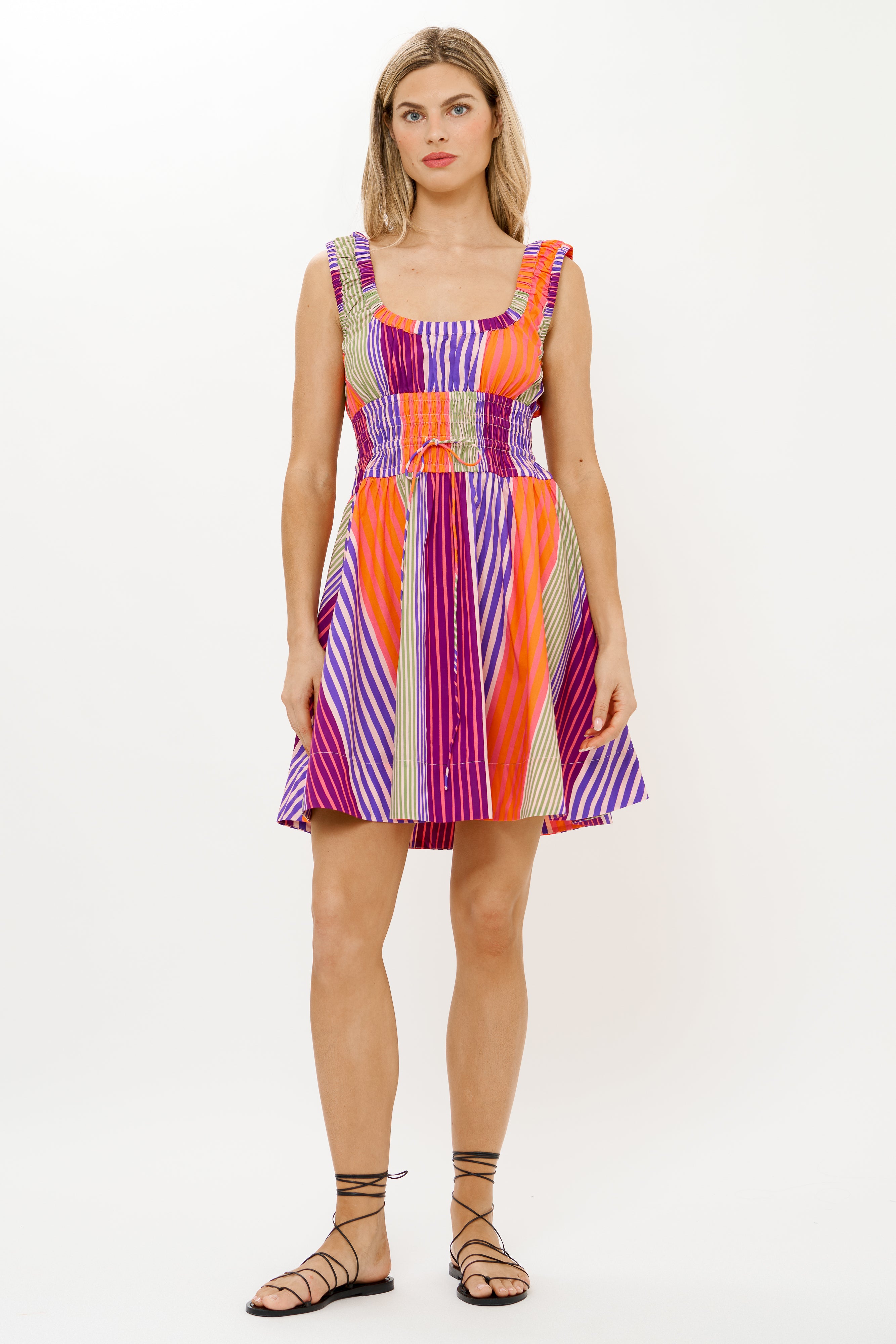 Harper Mini Dress- Wolcott Multi