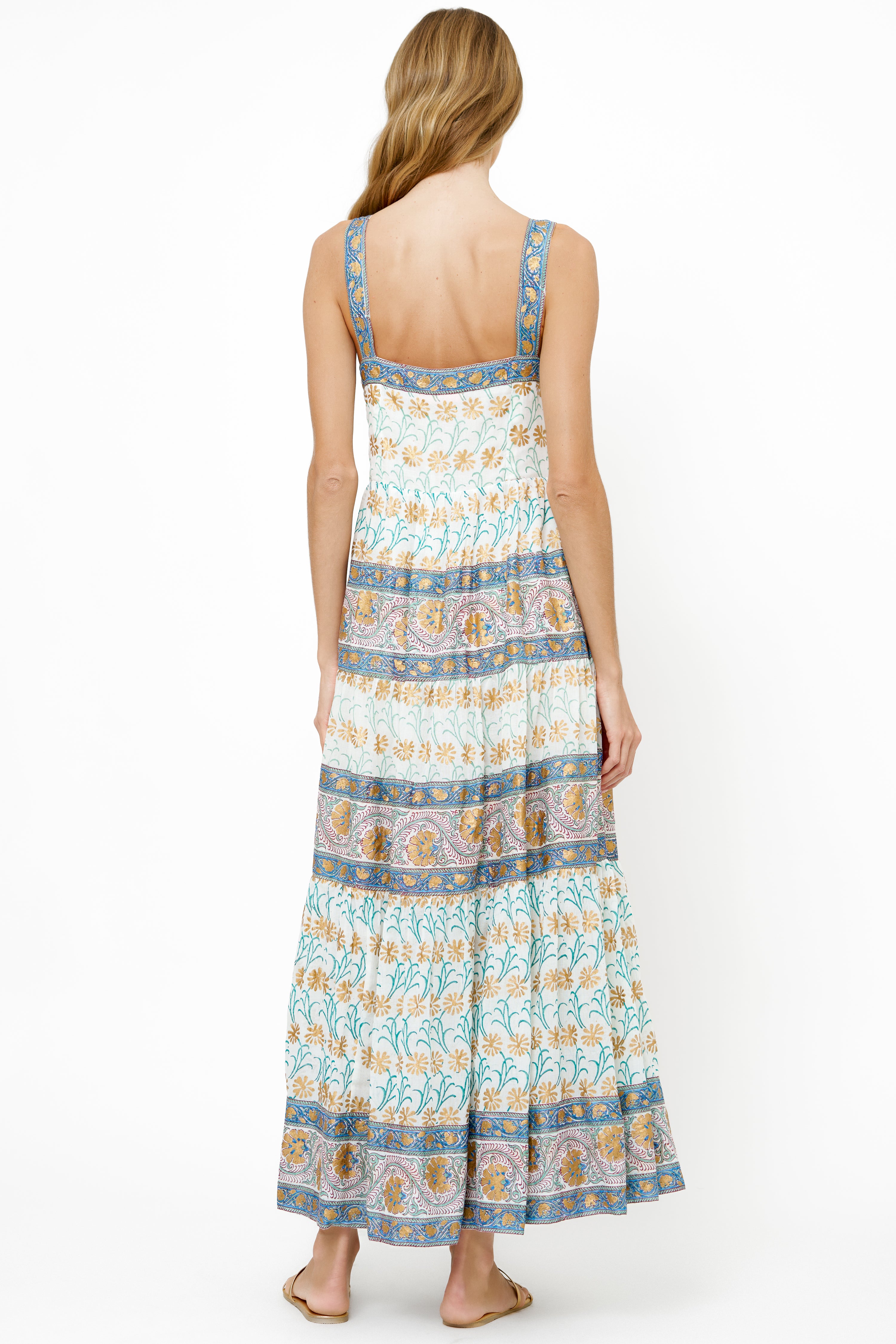 Strappy Maxi- Geneva Green