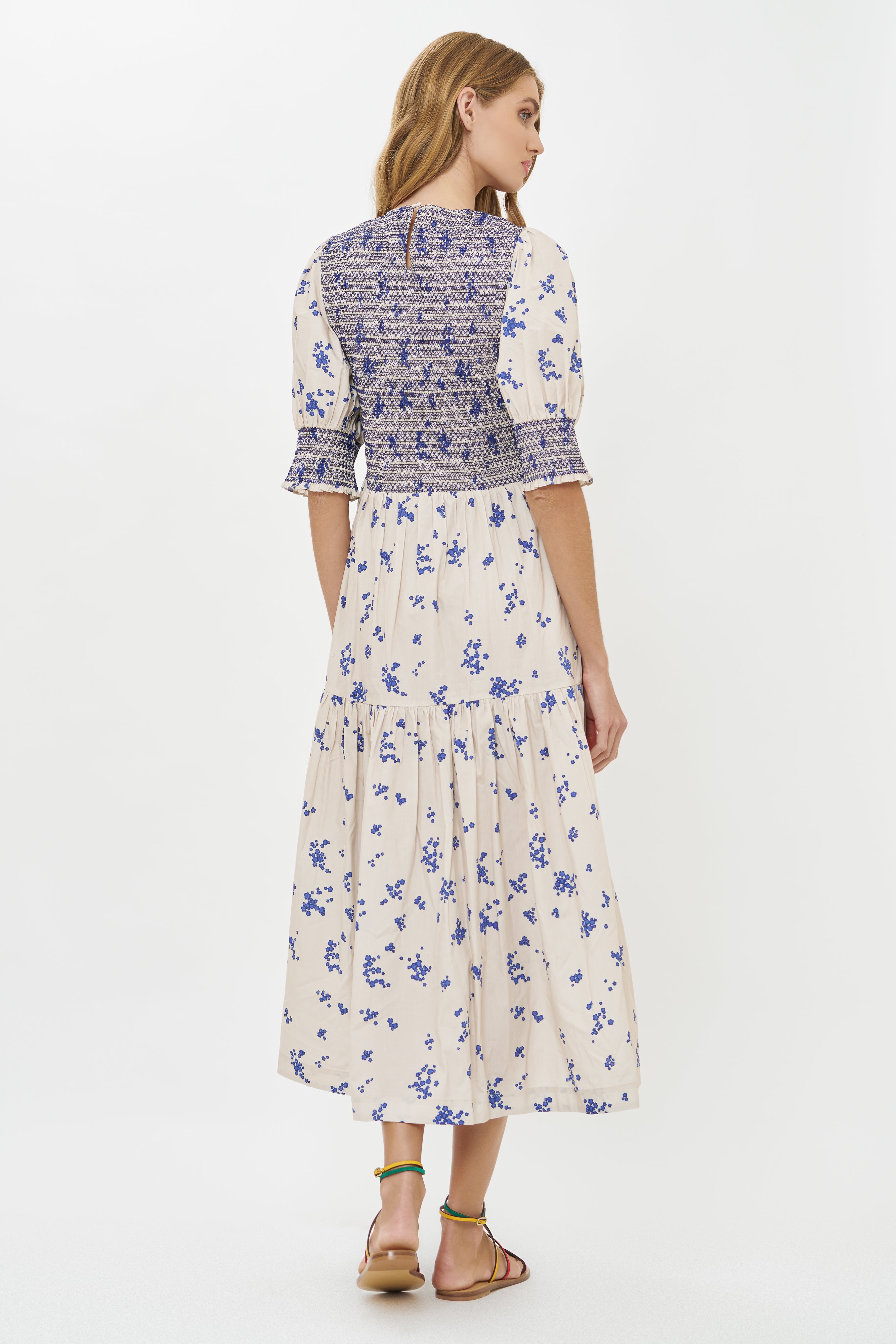 Quinn Dress- Alyssum Cream