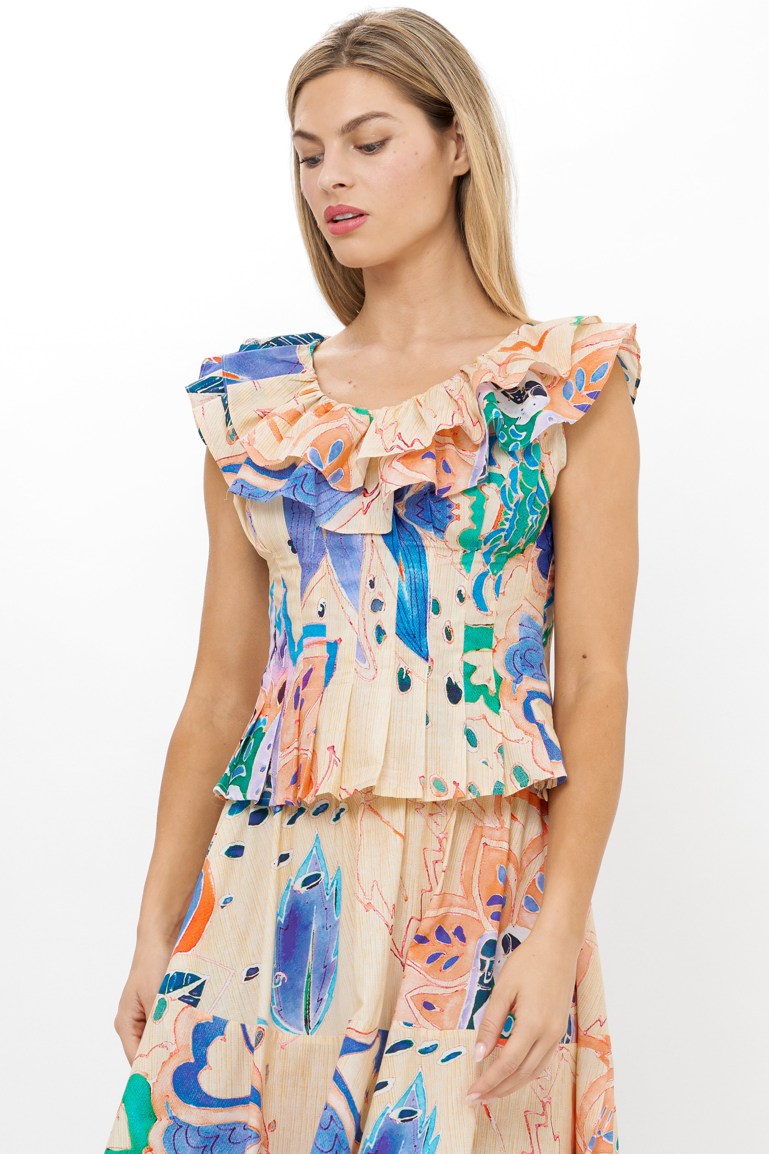 Athena Top- Antico Cream