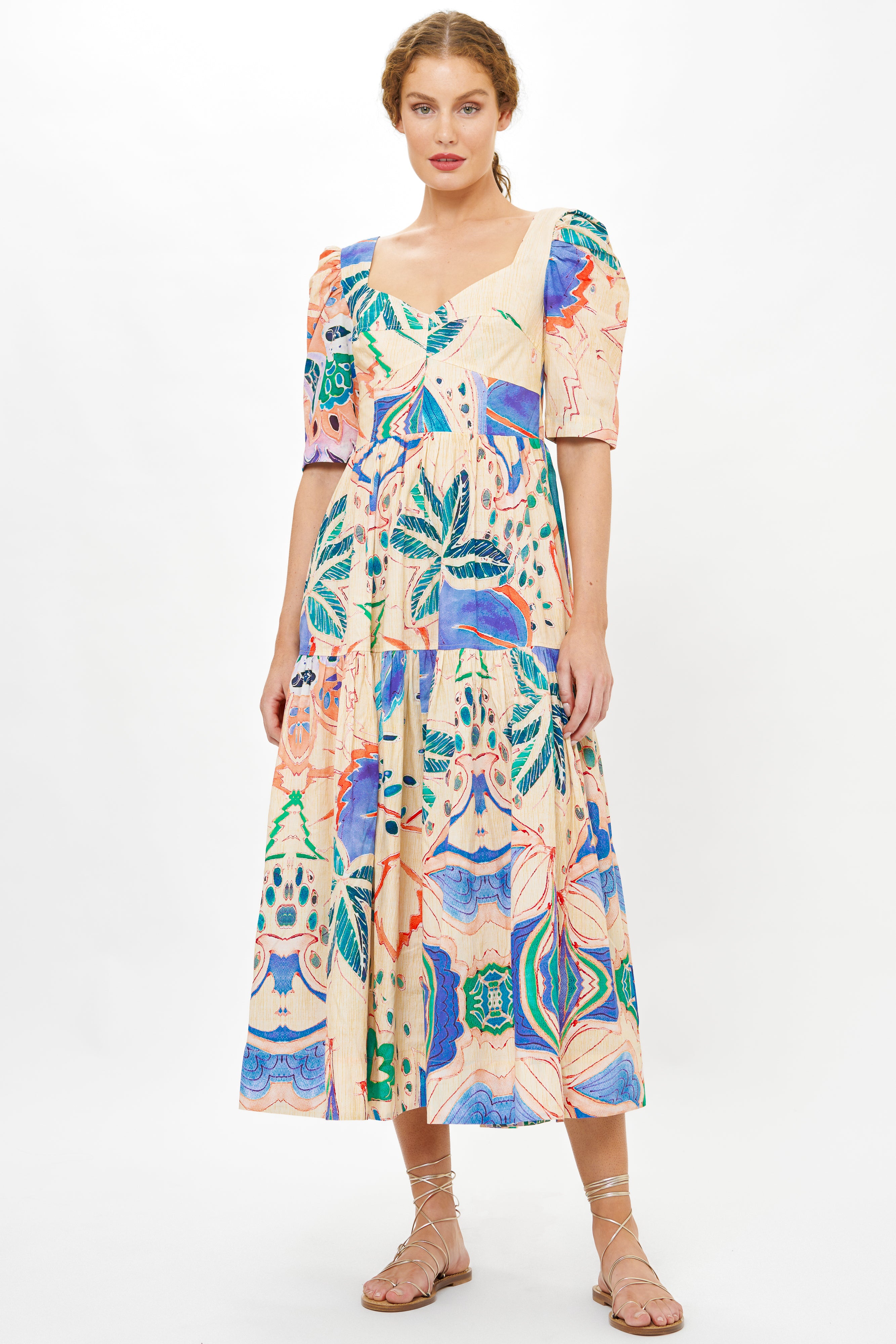 Savannah Dress- Antico Cream