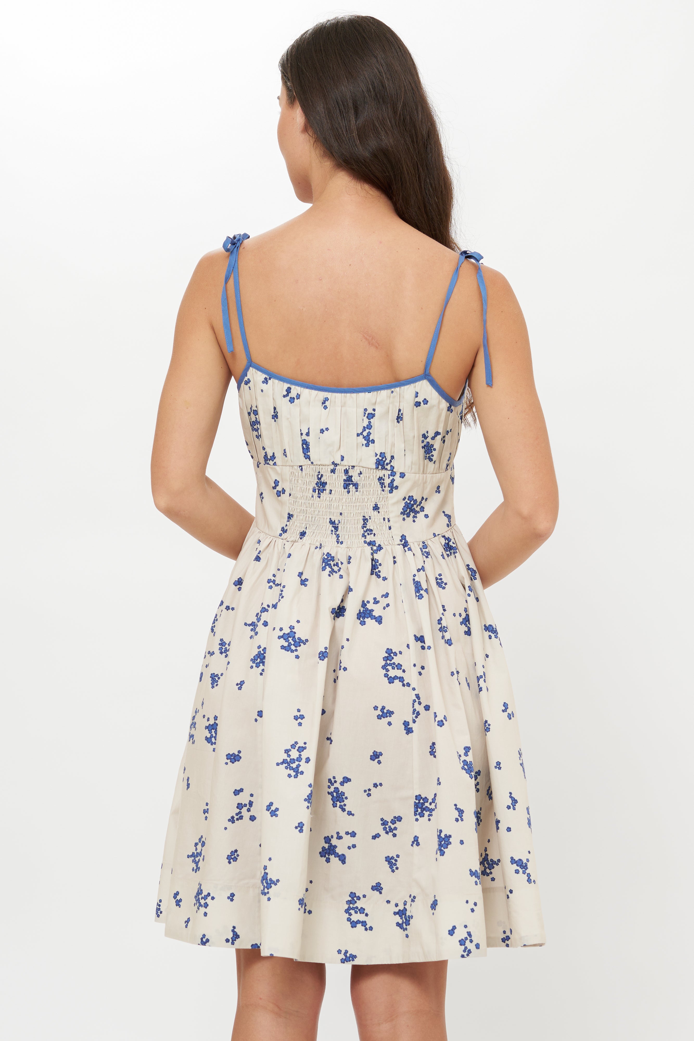 Scarlett Mini Dress- Alyssum Cream