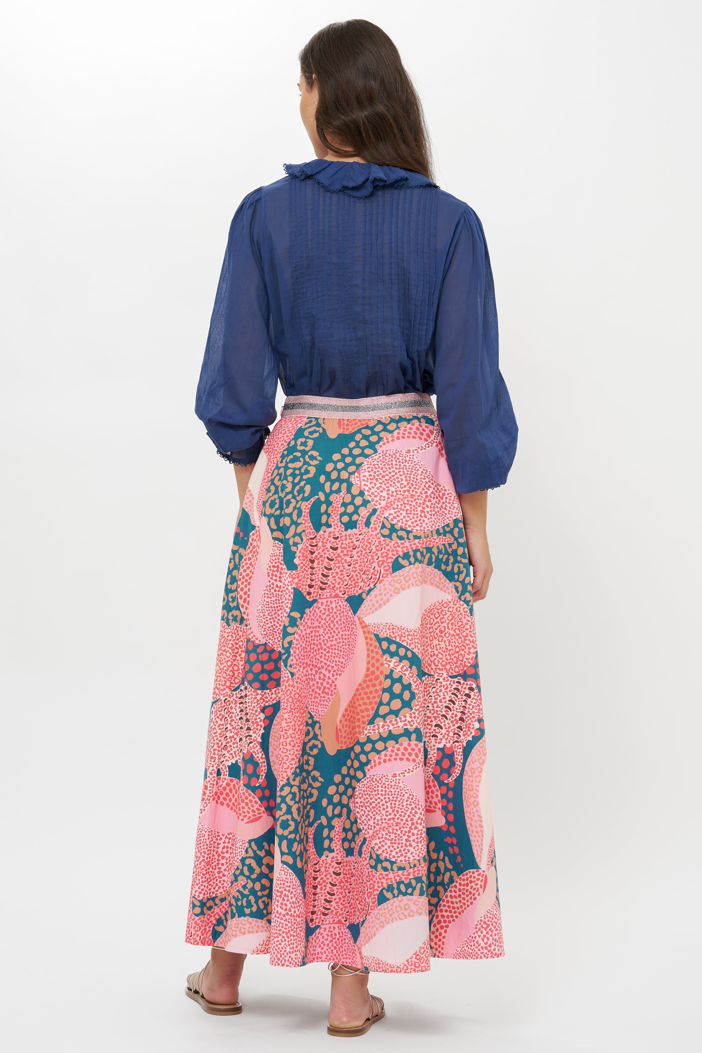 Swing Skirt- Nautilus Navy