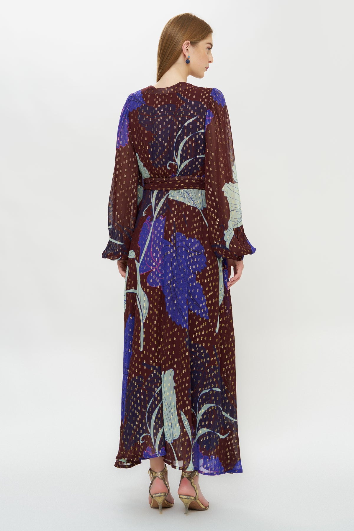 Wrap Dress- Hague Cobalt