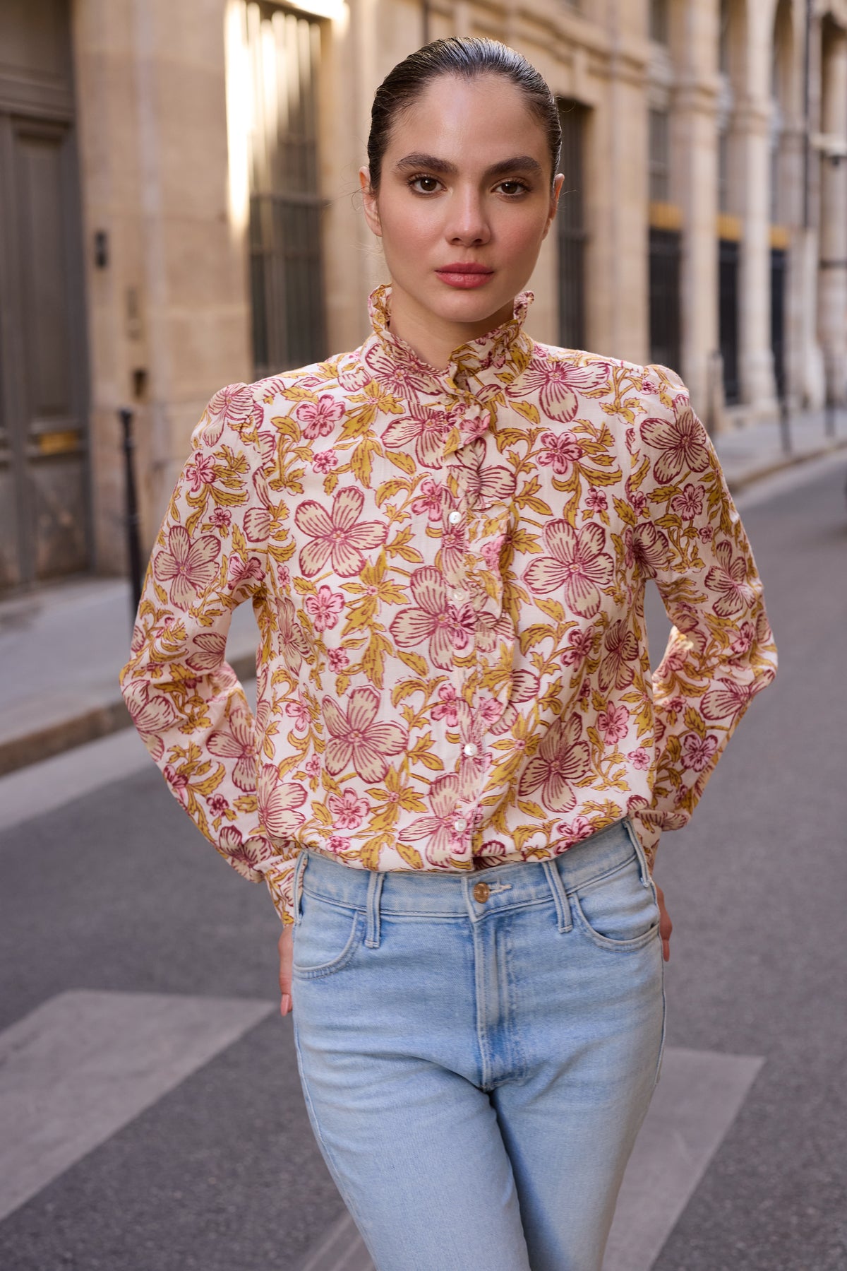 Romy Blouse- Linz Plum