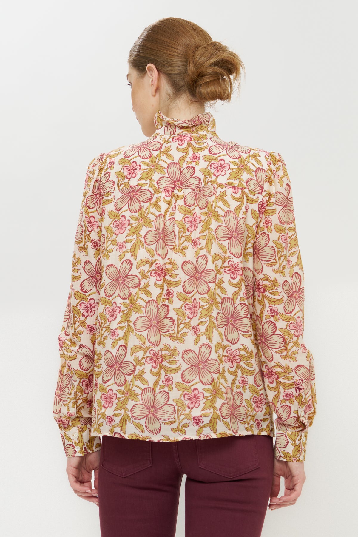 Romy Blouse- Linz Plum