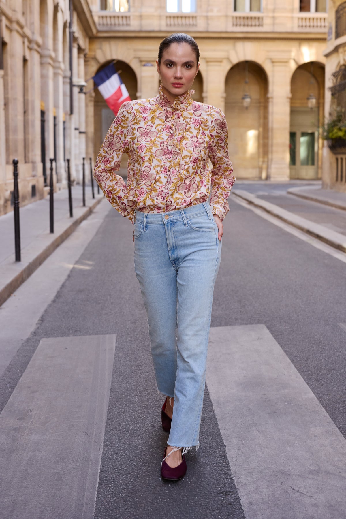 Romy Blouse- Linz Plum