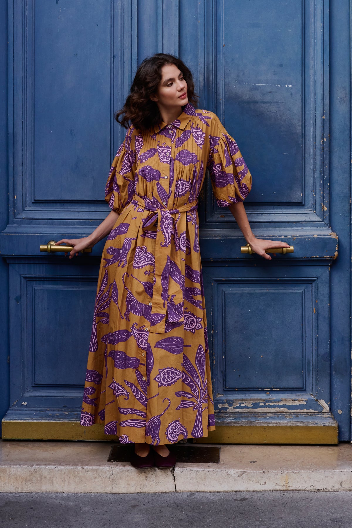 Serena Dress- Bengal Toffee