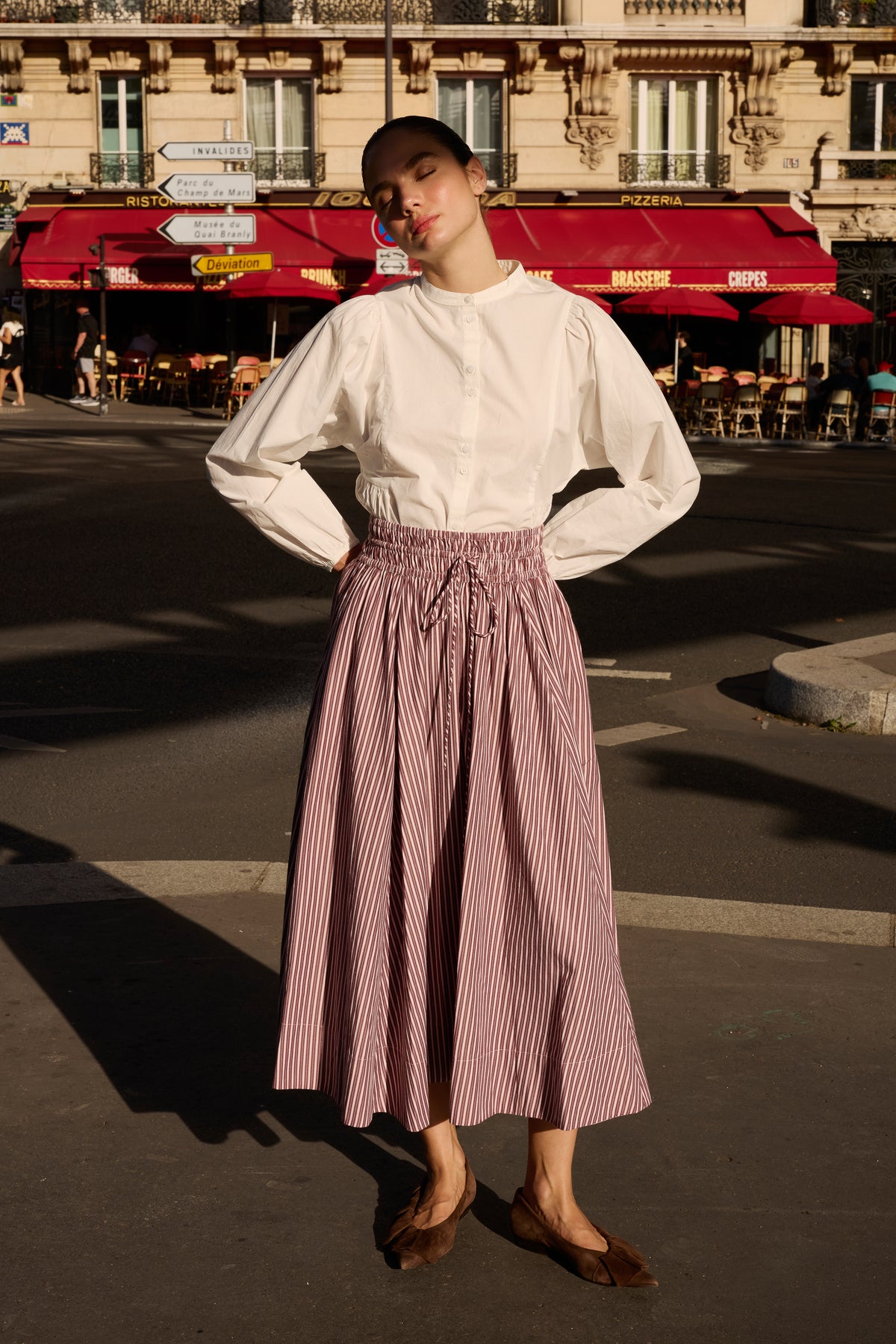 Rina Skirt- Bremen Brown