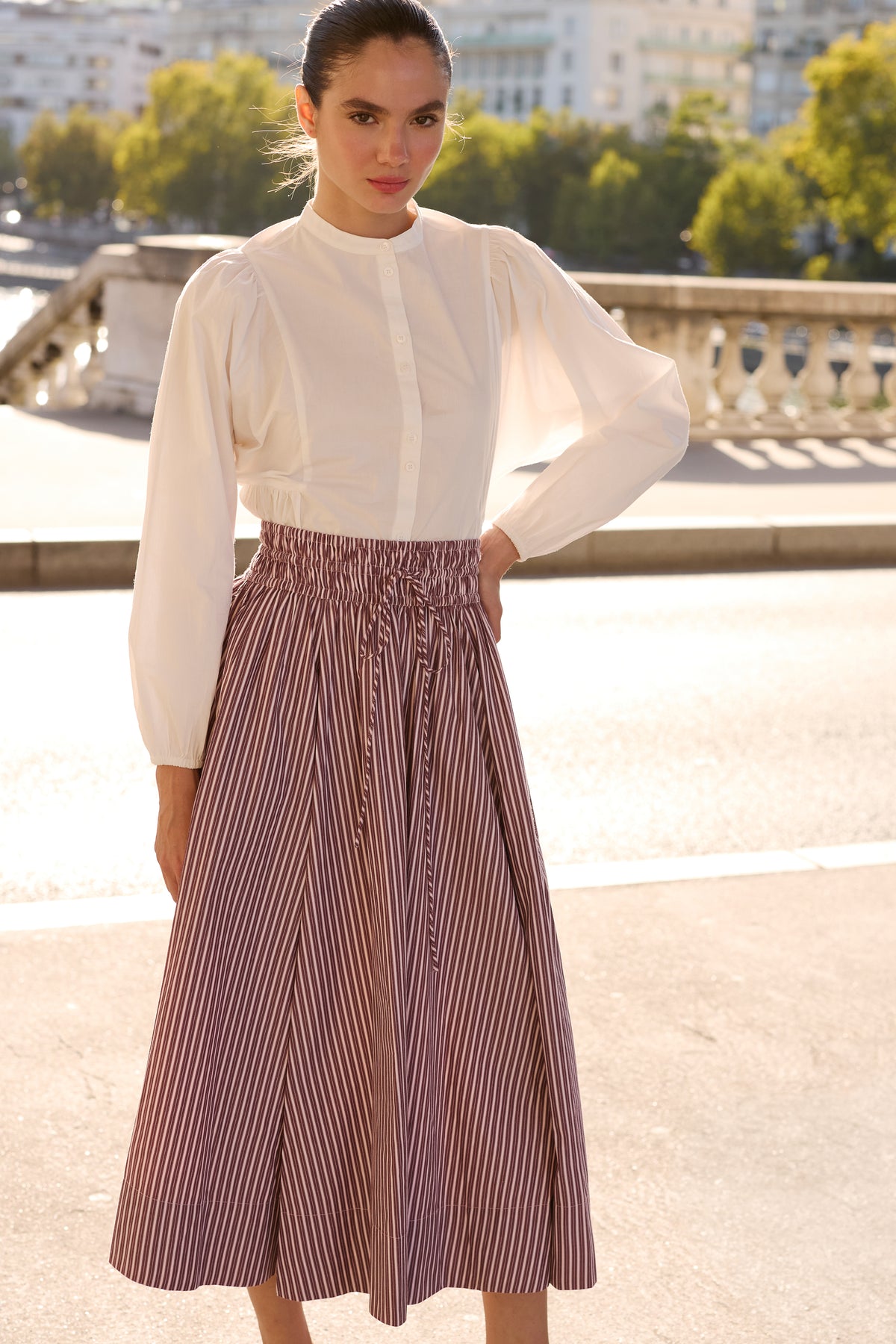 Rina Skirt- Bremen Brown