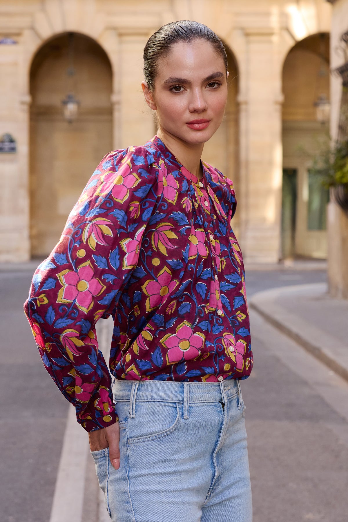 Marni Blouse- Kildare Plum