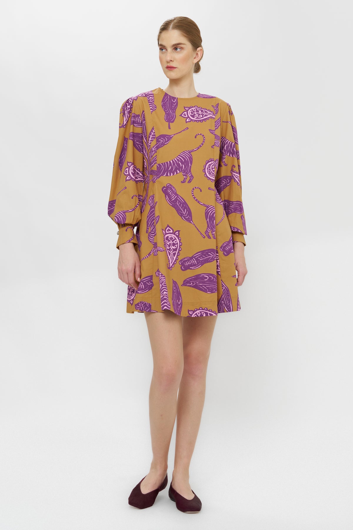 Felicity Dress- Bengal Toffee