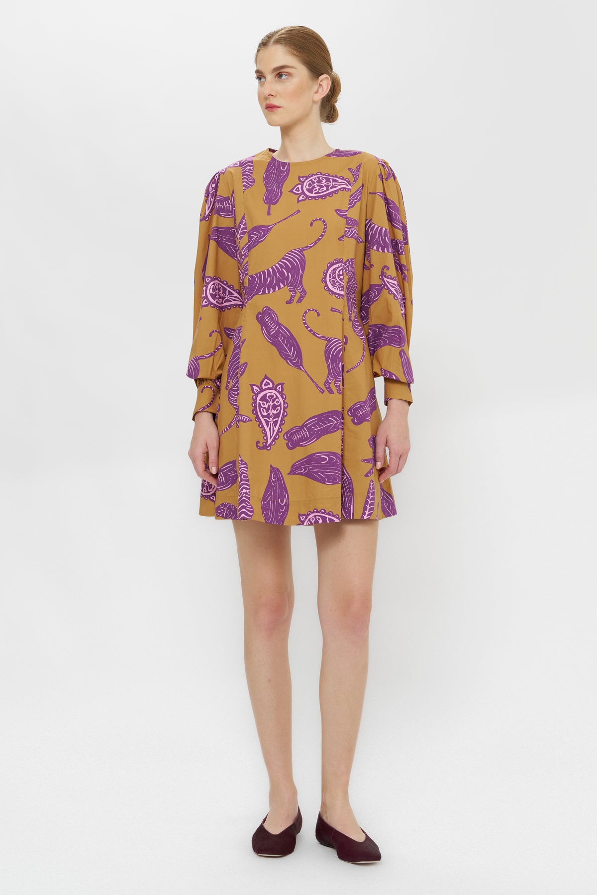 Felicity Dress- Bengal Toffee