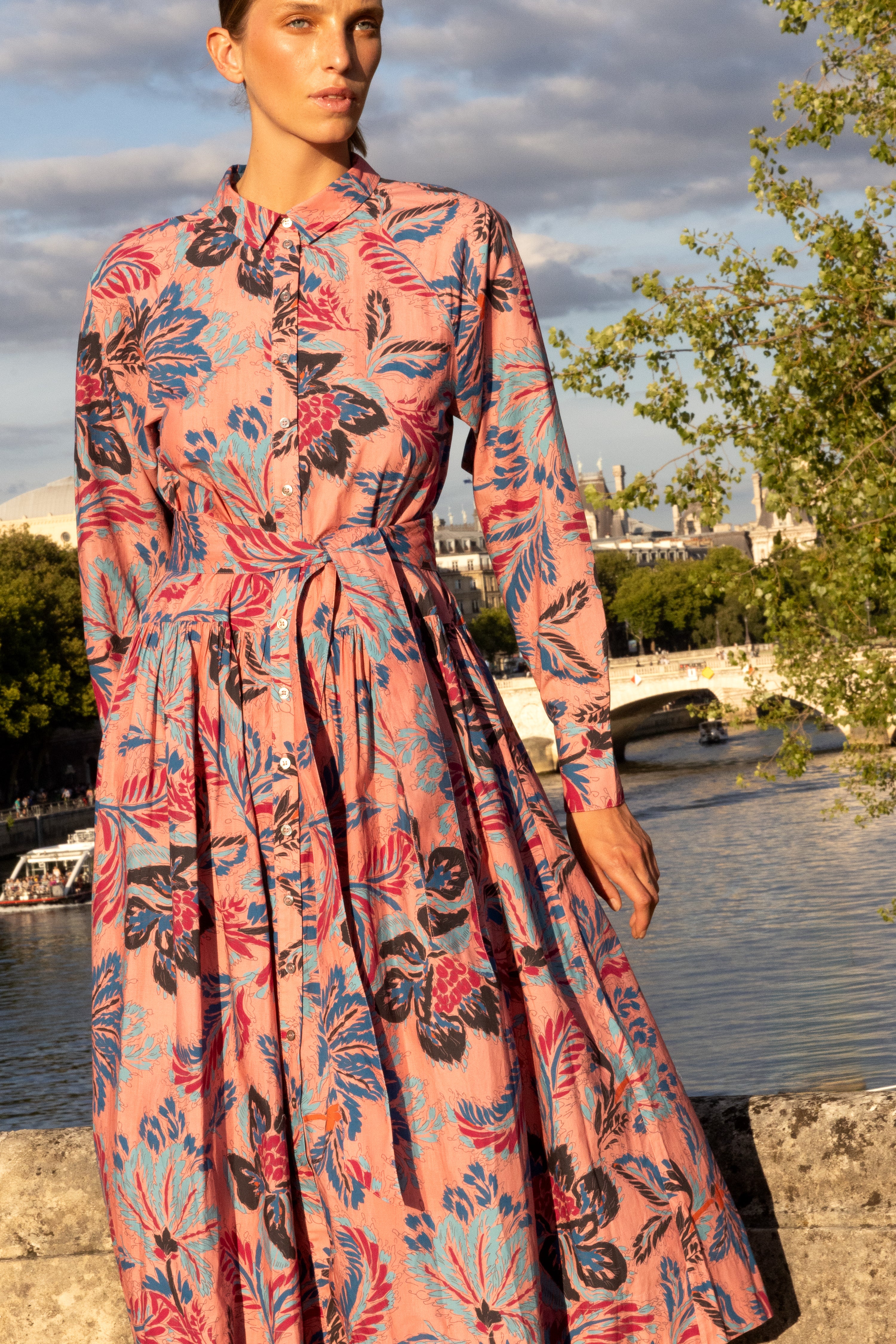 Layla Dress- Chennai Rose