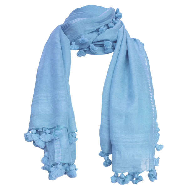 ●TATIANA● Pastel Cloud Wool Blended Tassel Muffler MF8123 Designer fashion, Seoul-fully created | W Concept