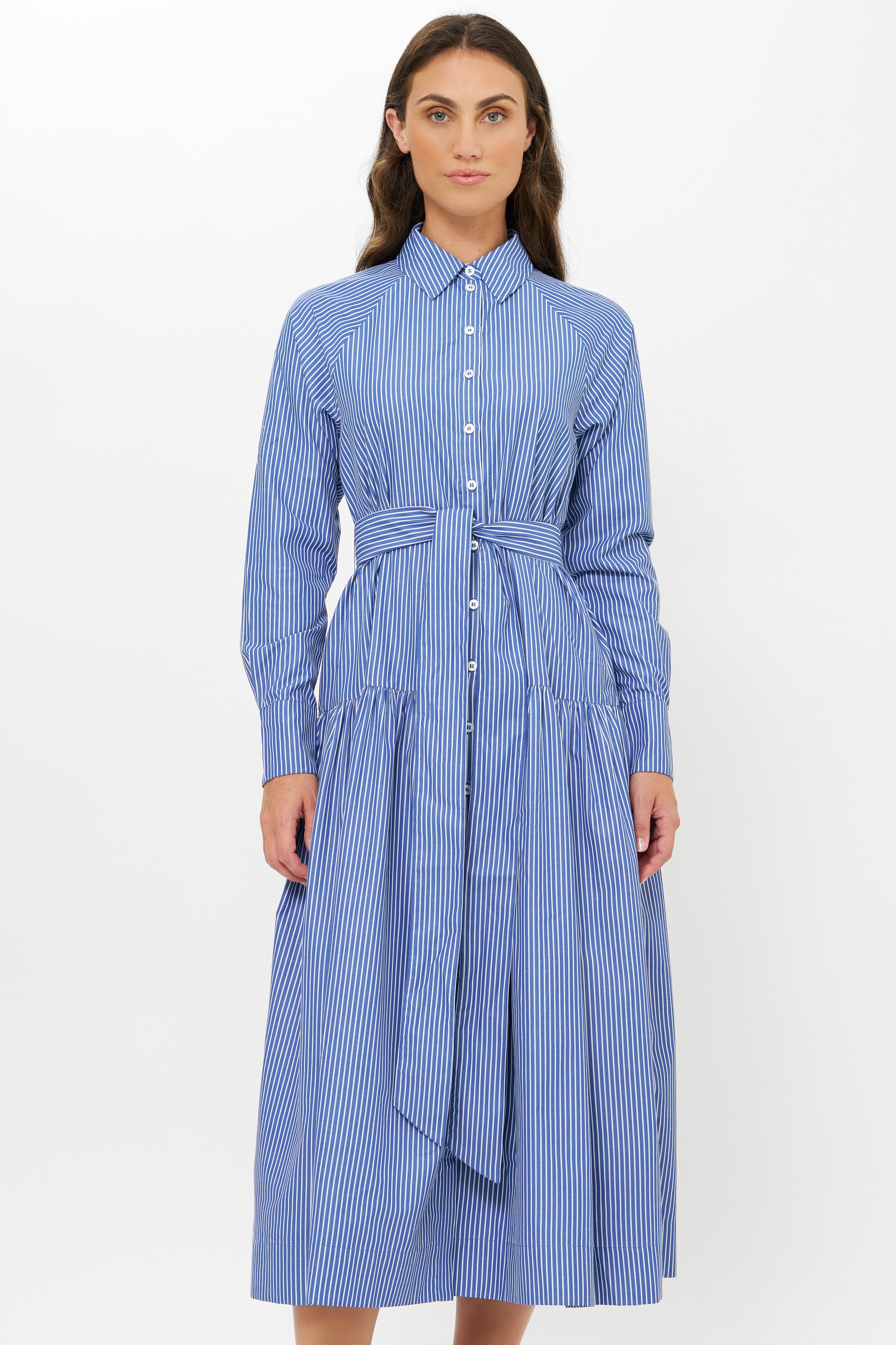 Layla Dress- Capone Navy