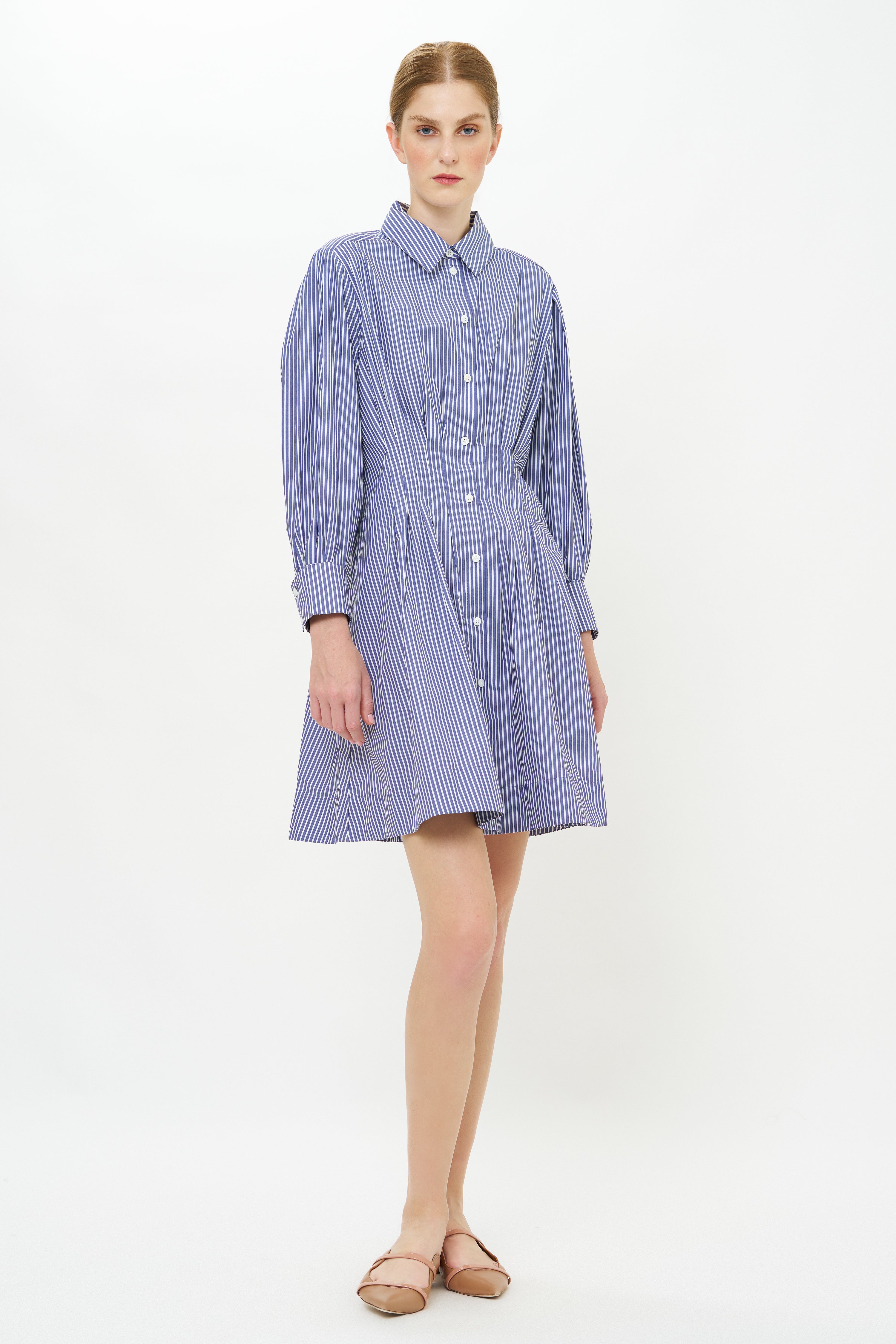 Elizabeth Dress- Capone Navy
