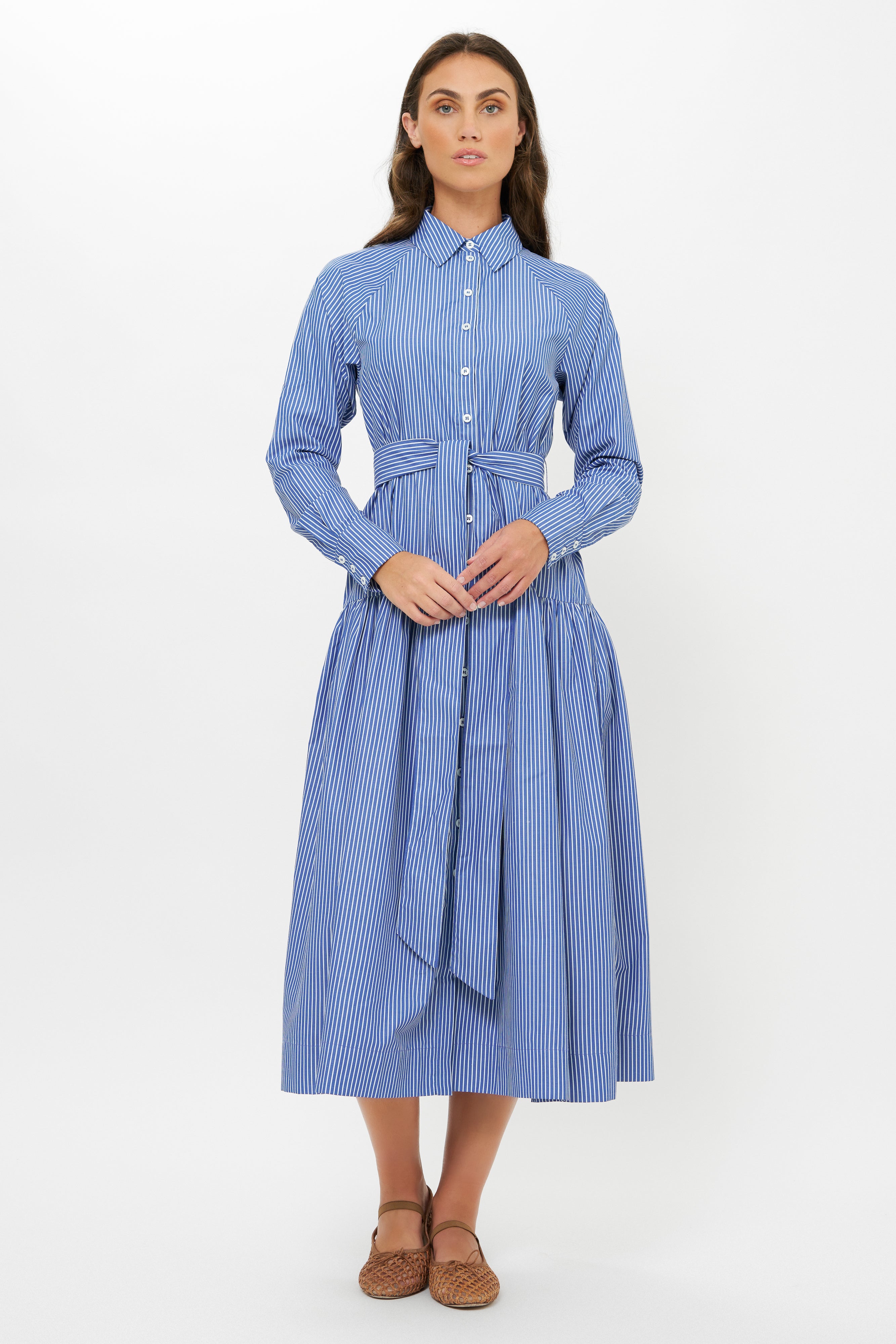 Layla Dress- Capone Navy