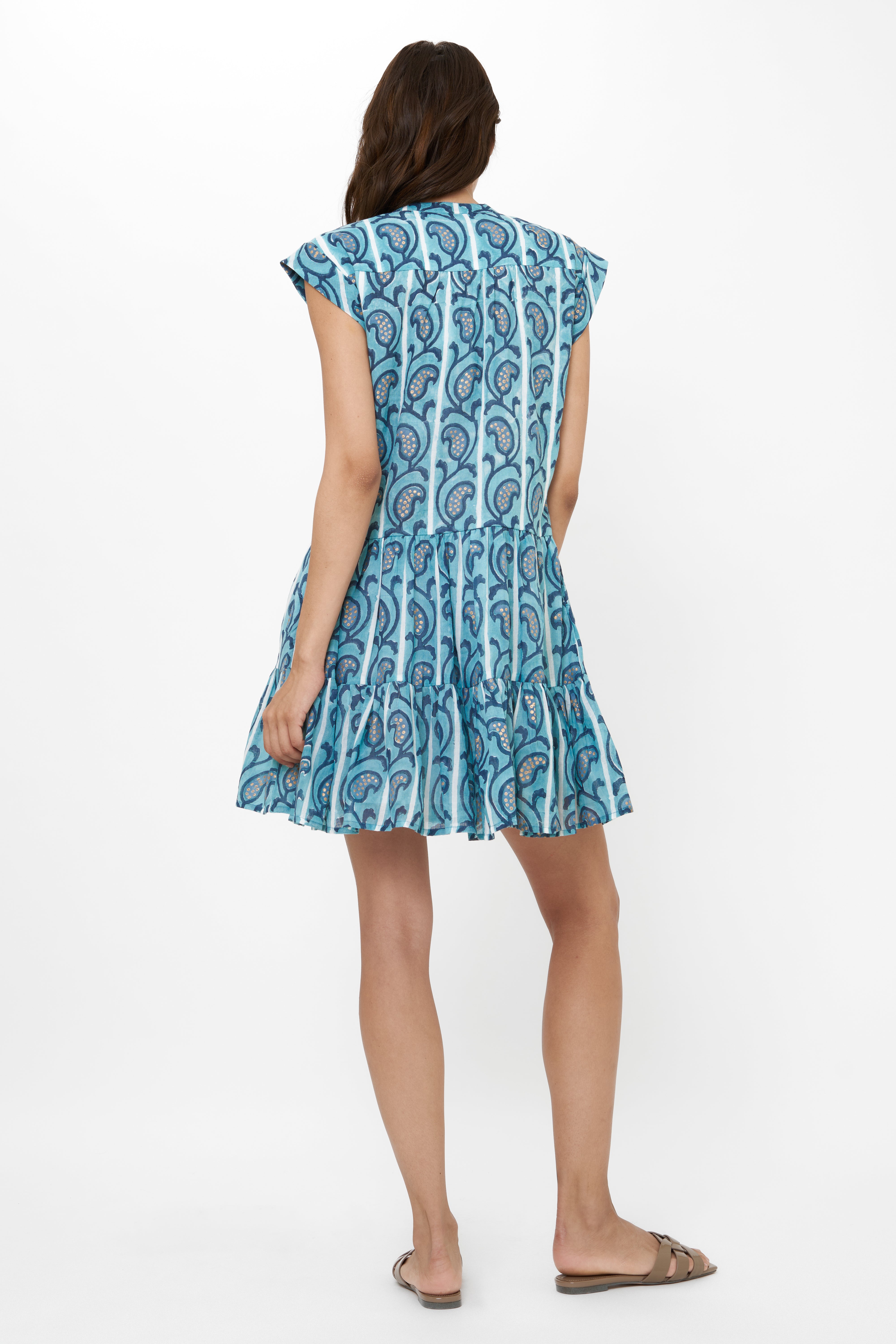 Roll Sleeve- Goa Blue