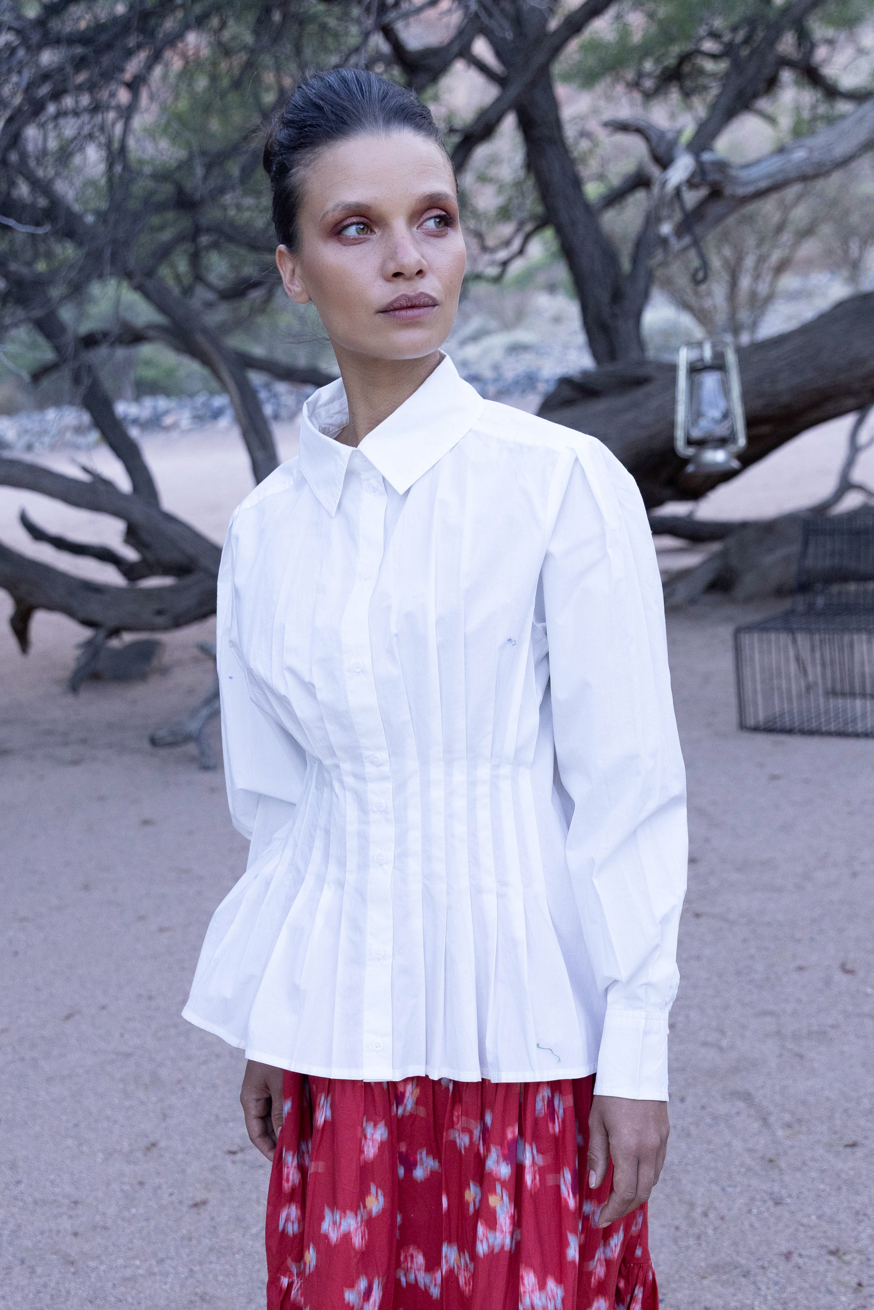 Elizabeth Top- Hepburn Cloud
