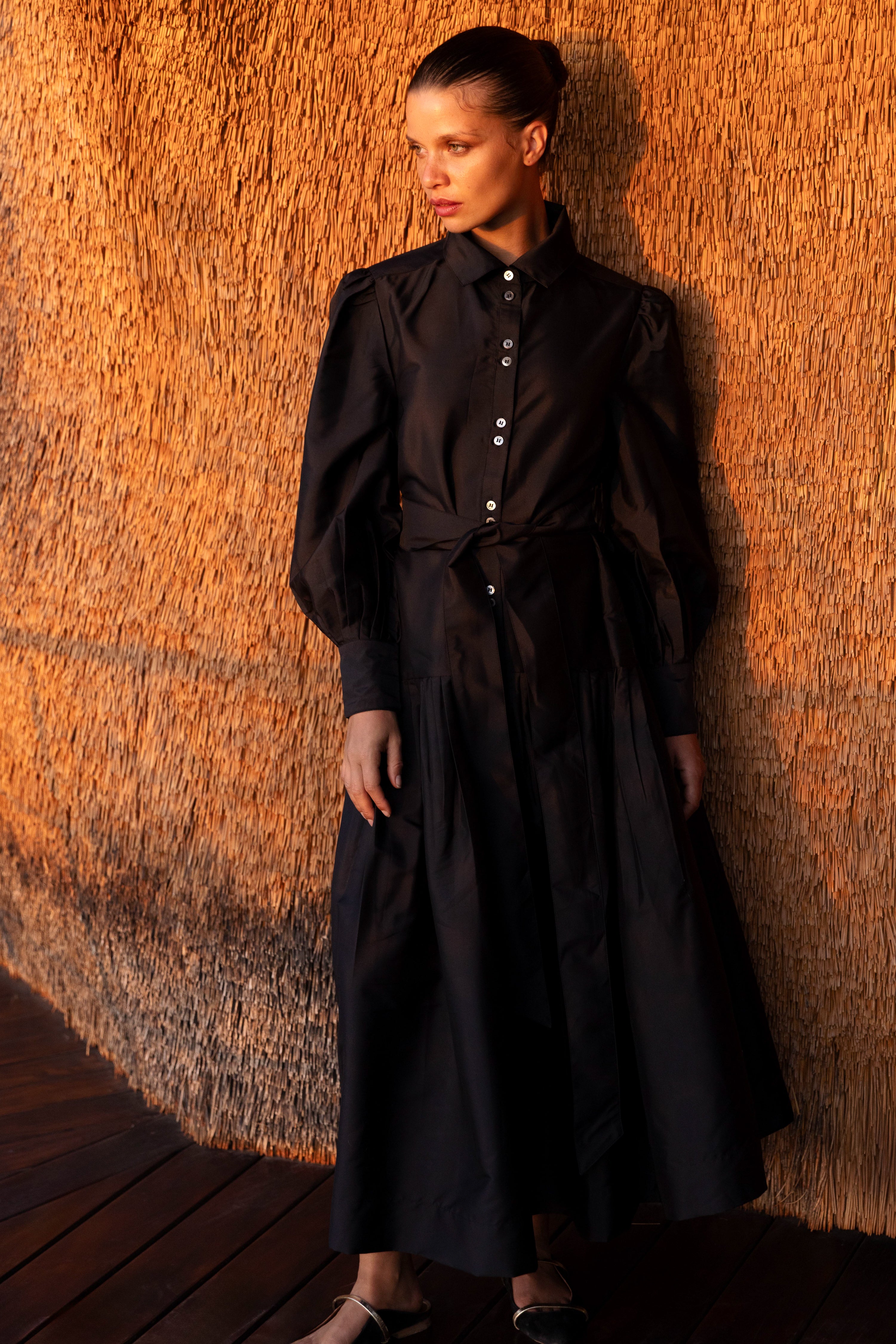 Nora Dress- Hepburn Midnight