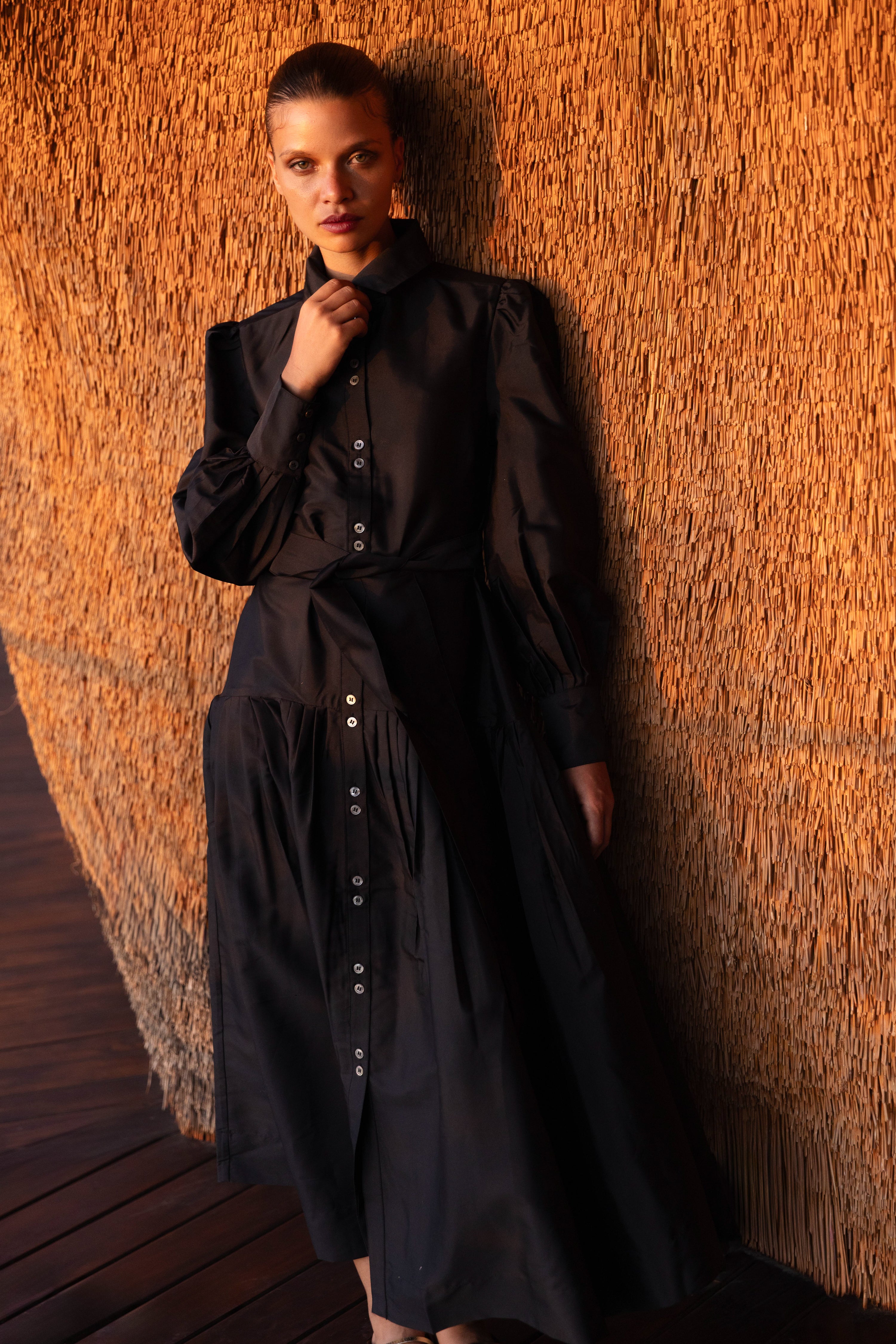 Nora Dress- Hepburn Midnight