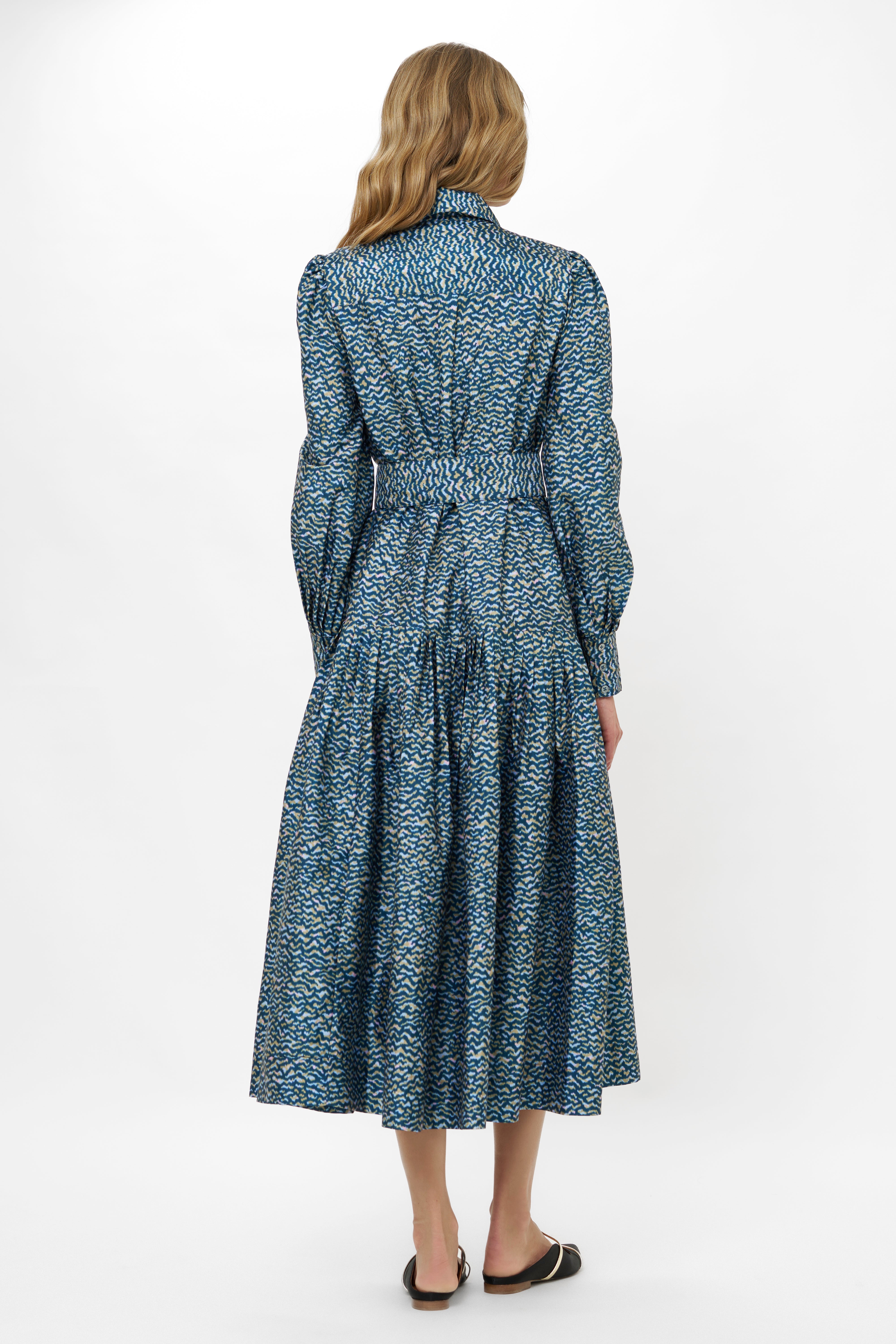 Nora Dress- Jag Navy