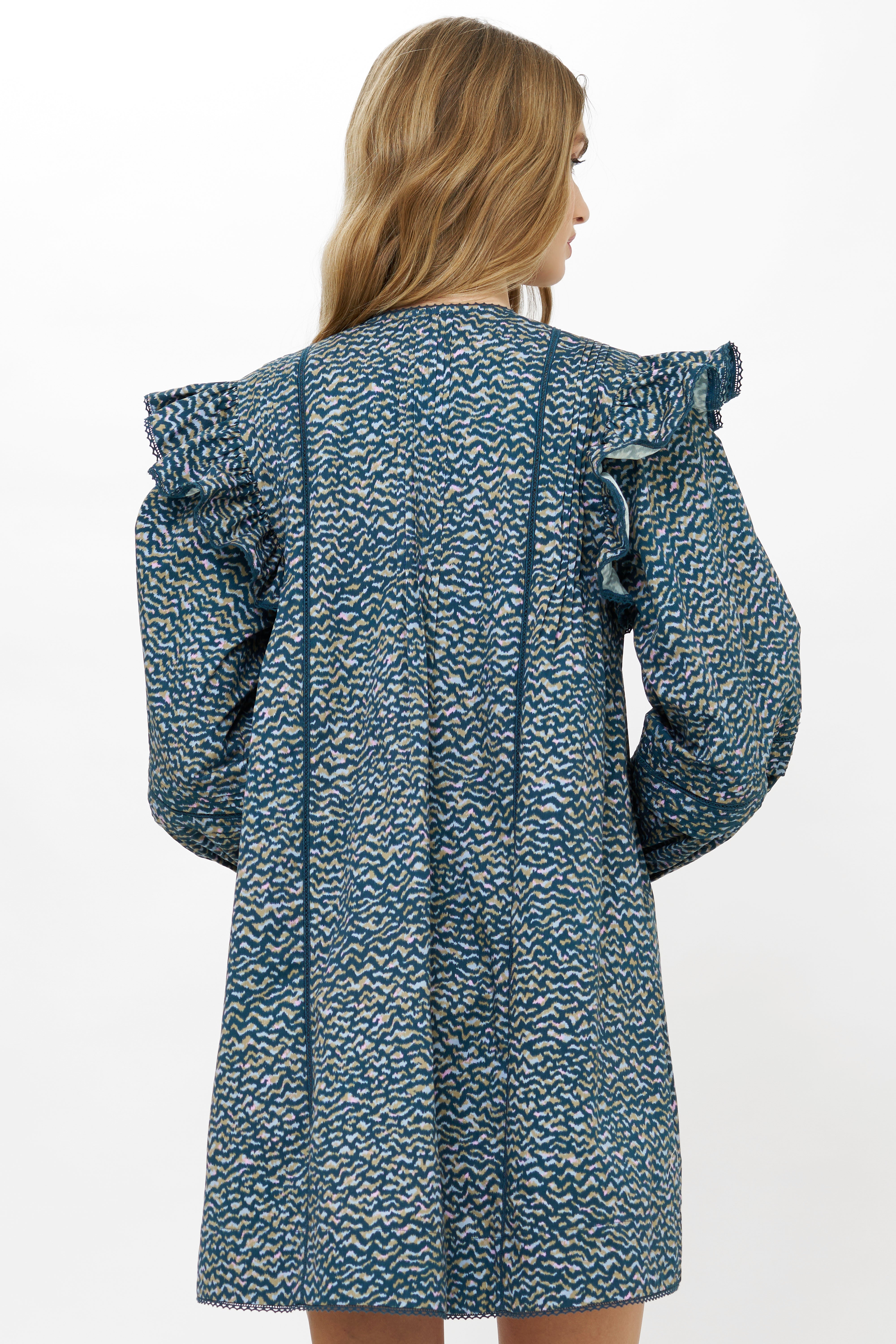 Madison Dress- Jag Navy