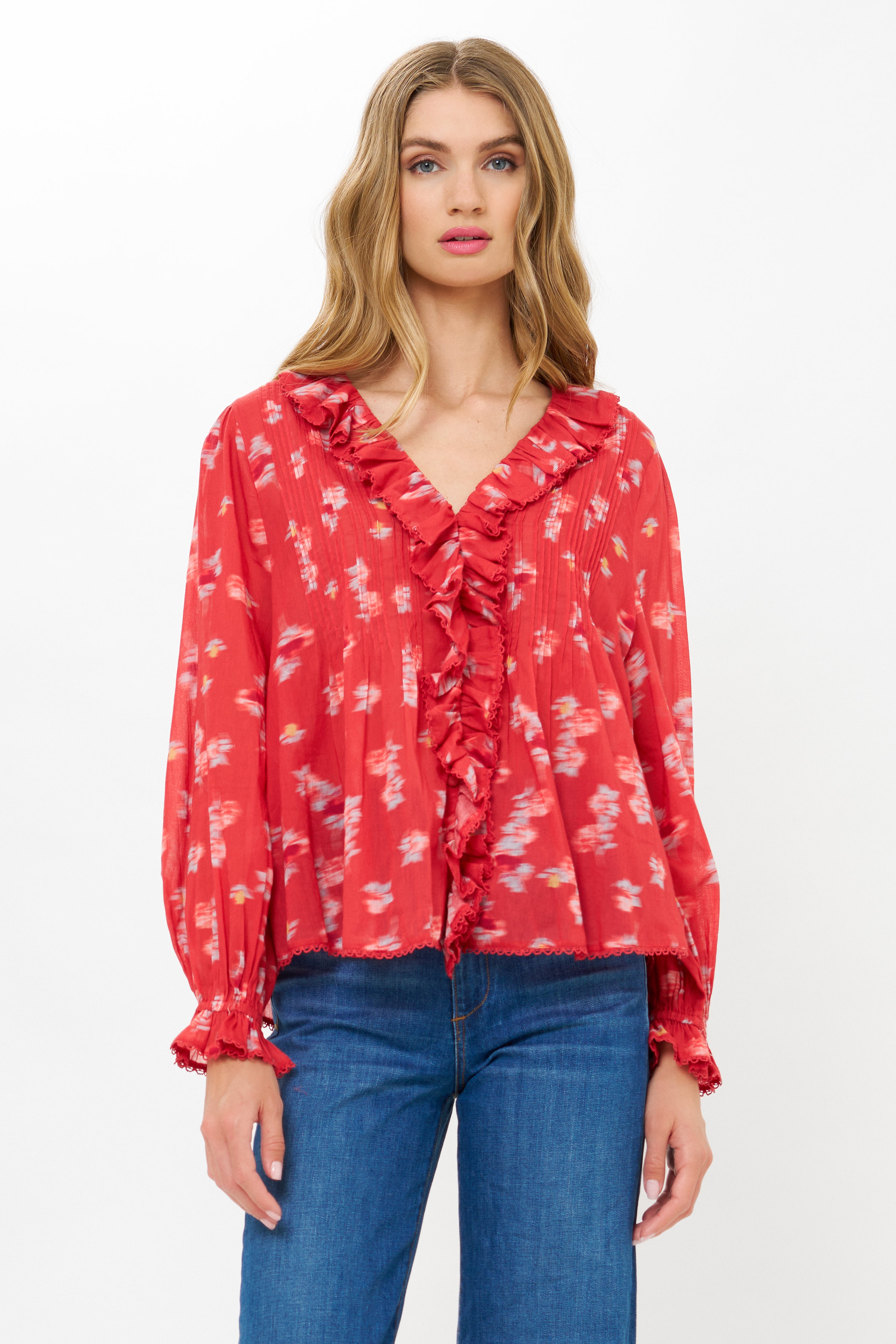 Mila Top- Lebombo Rust